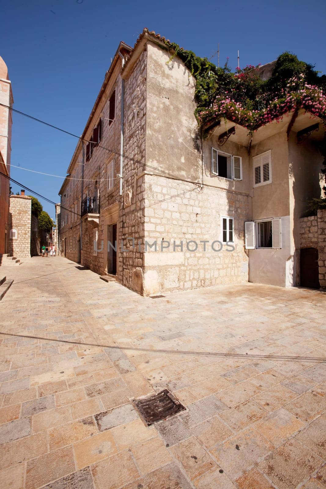An old area of town, Rab, Croatia
