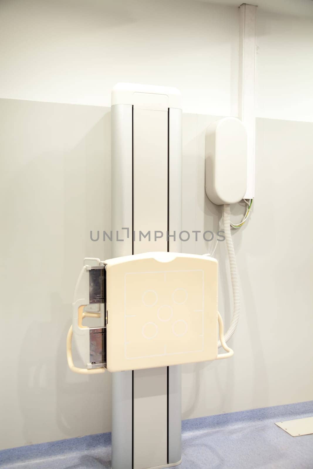 Detail of X-ray equipment at a hospital
