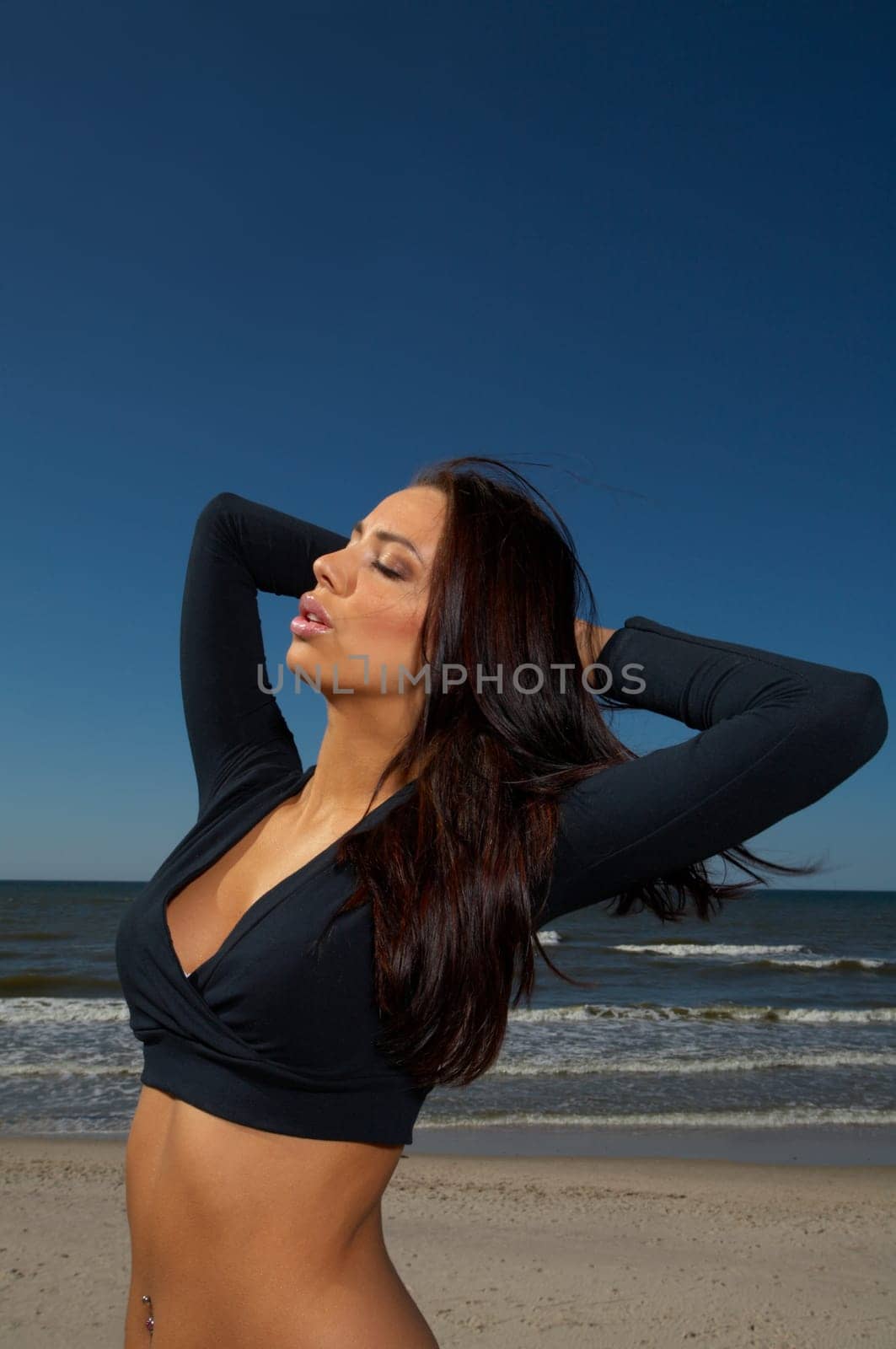 20-25 years old Beautiful Woman on the beach