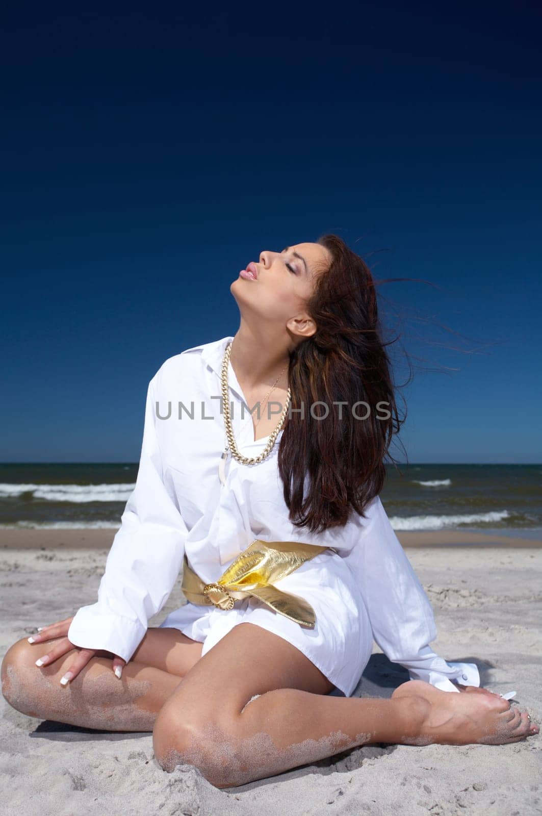 20-25 years old Beautiful Woman on the beach