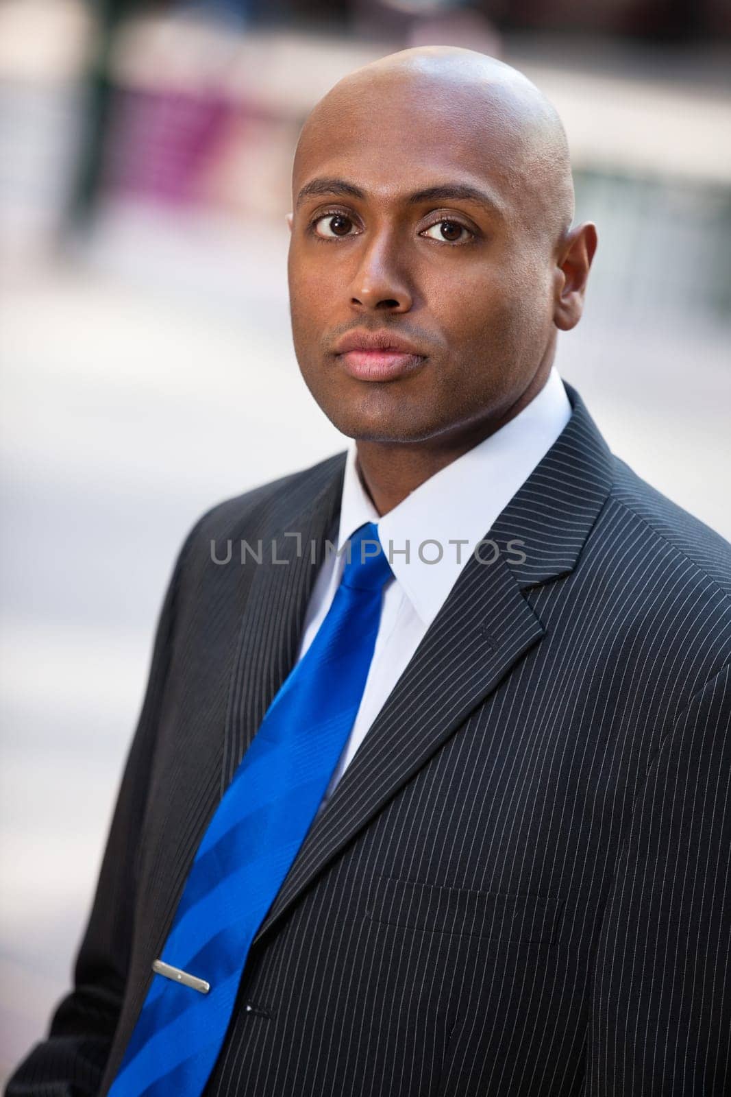 Portrait of an African American businessman
