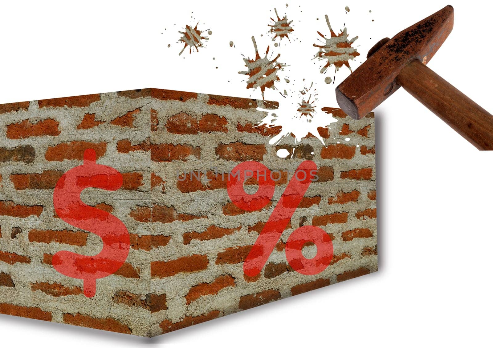 dejected wall