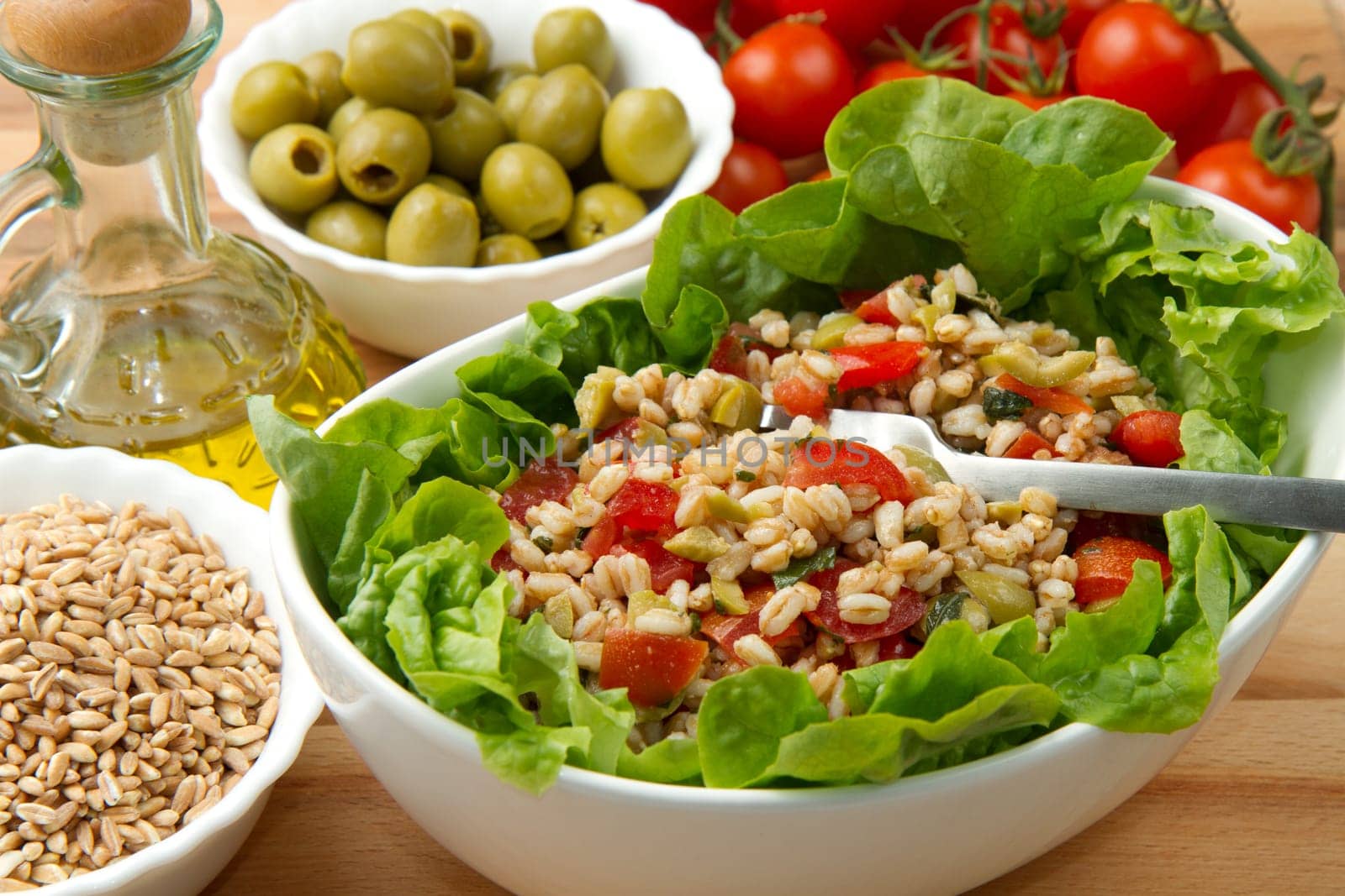 spelt salad