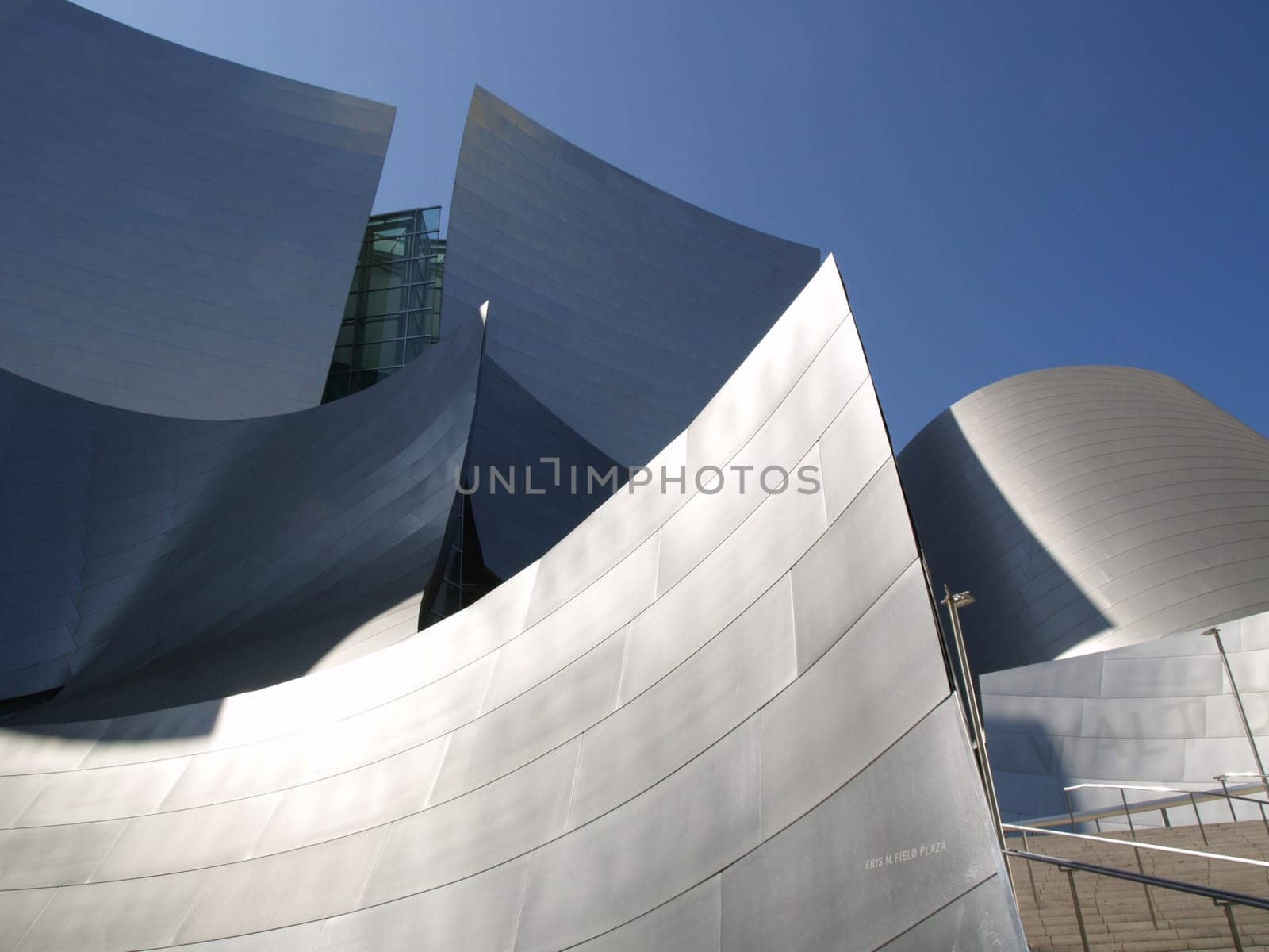 LOS ANGELES - SEPTEMBER 12: Walt Disney Concert Hall in Los Angeles, CA on September 12, 2011.  The Frank Gehry-designed building opened on October 24, 2003.