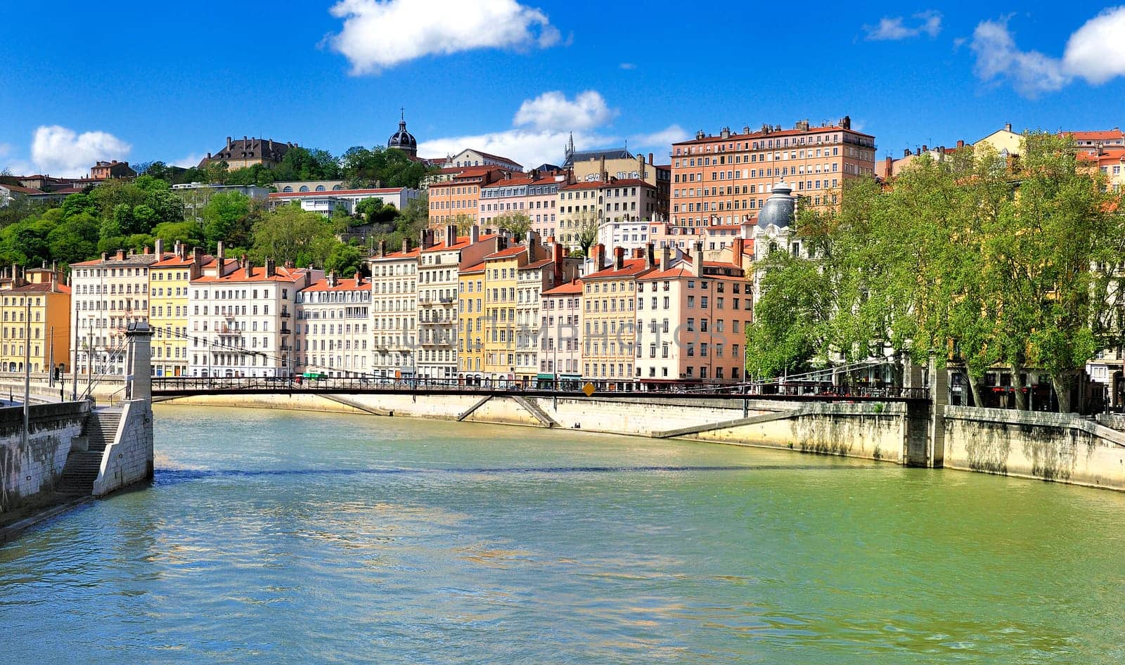 part of the city of Lyon, France