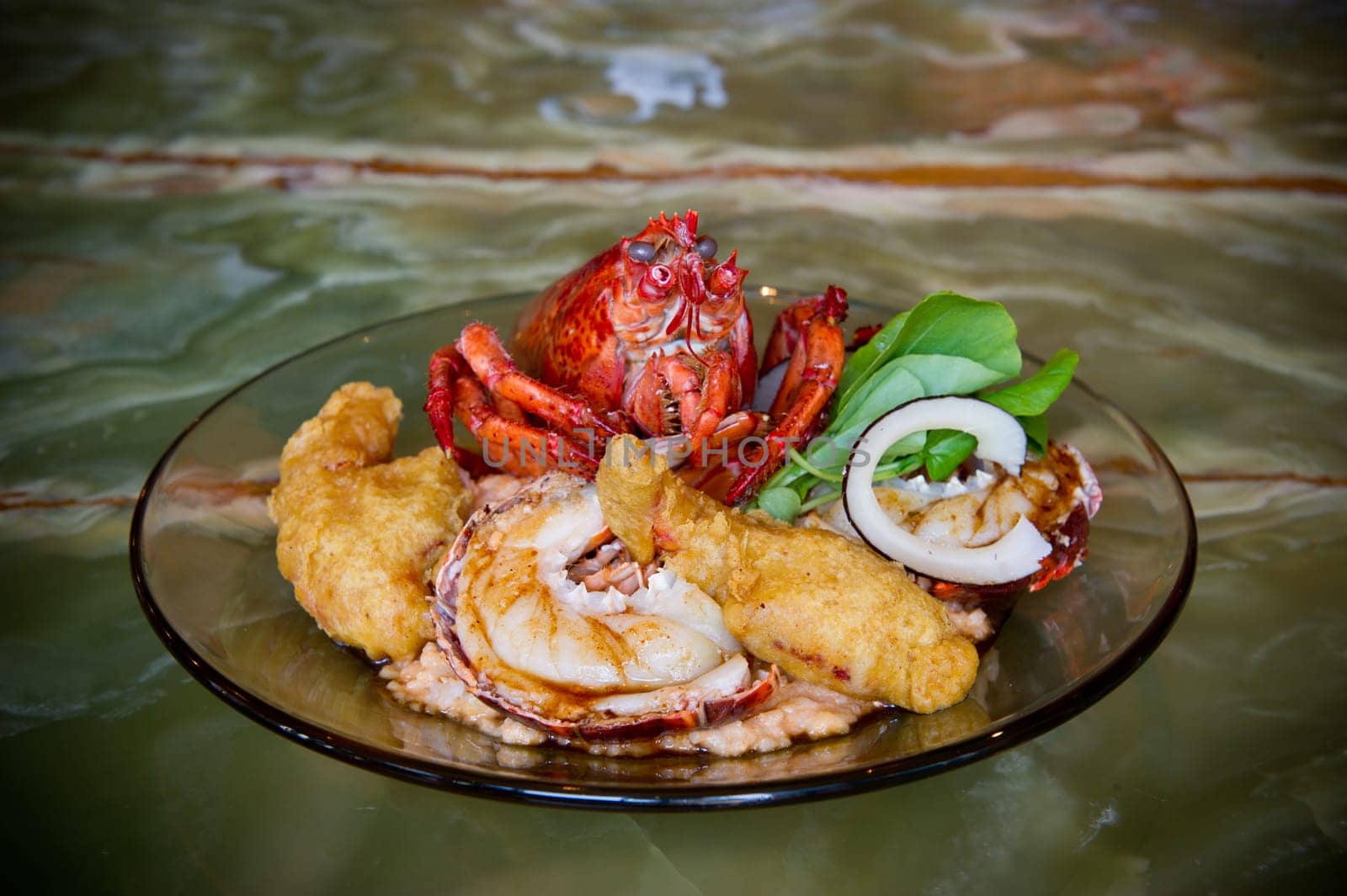 Image of a Lobster Dinner prepared 3 ways