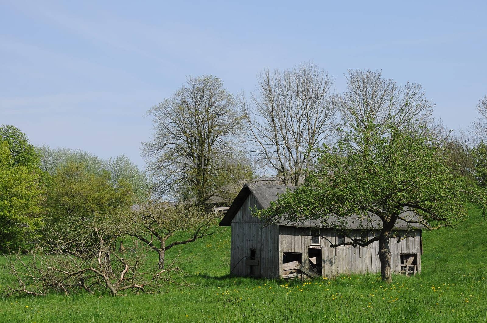 old barn