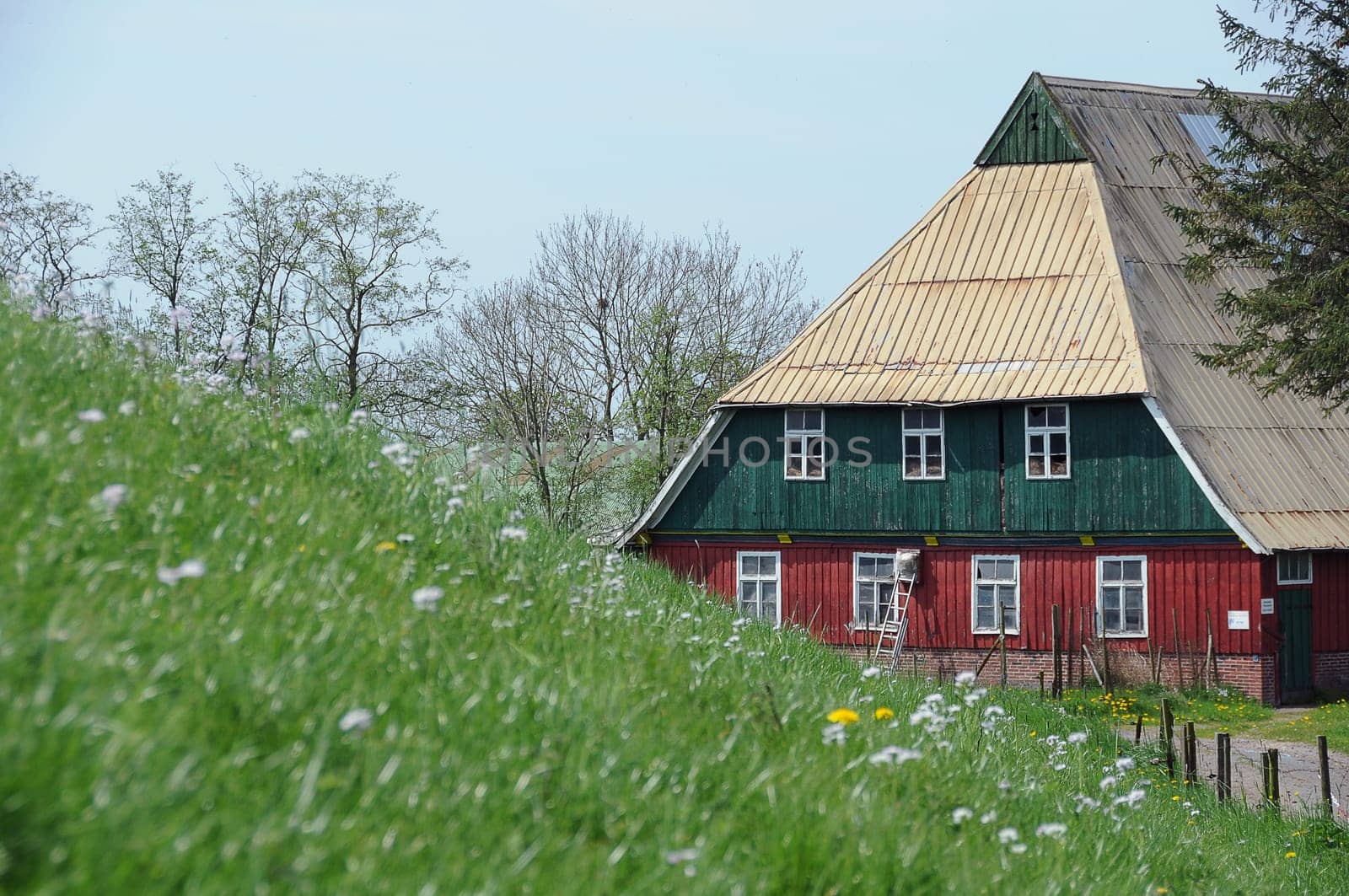 old farmhouse