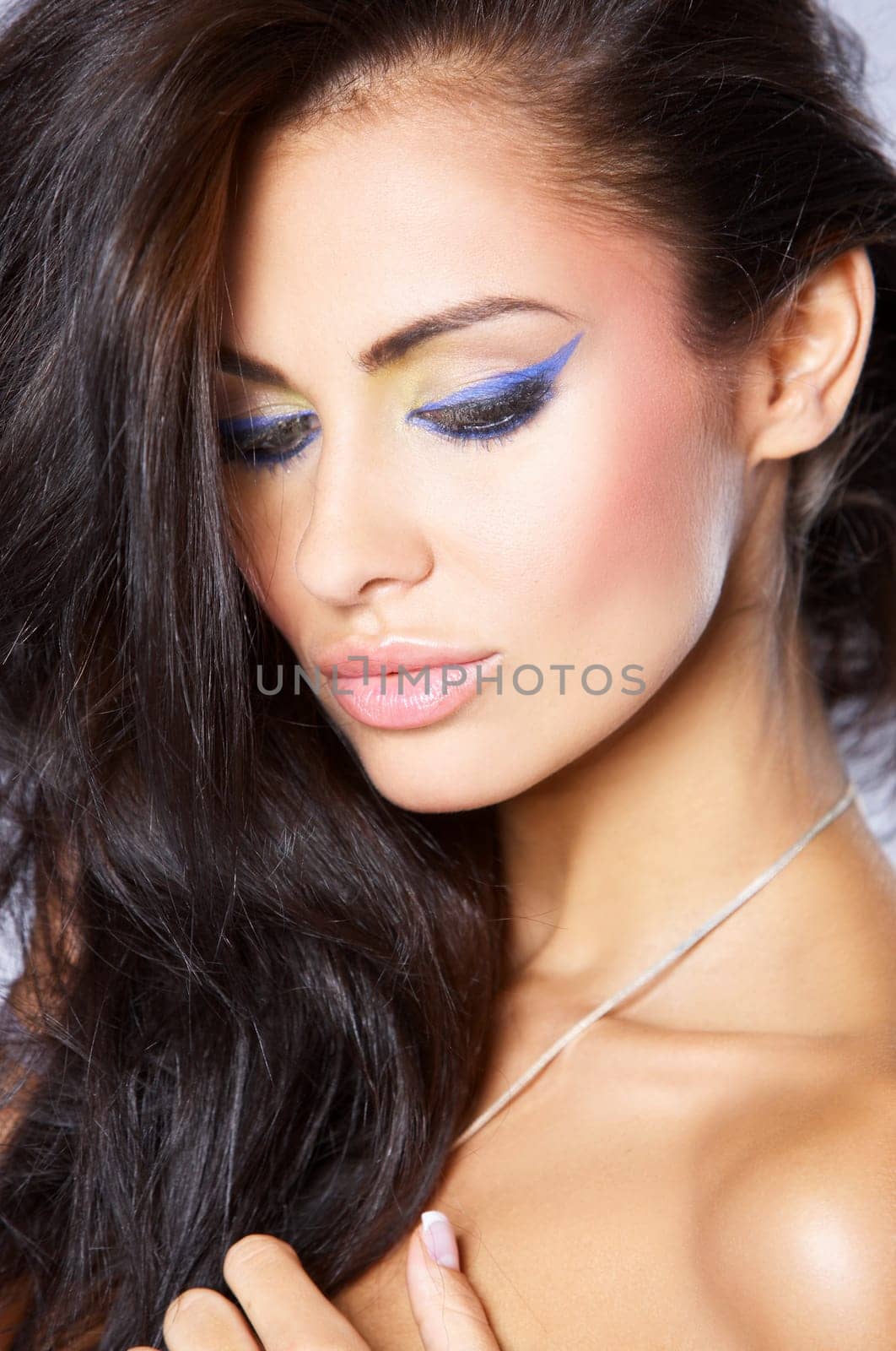 Portrait of beautiful and sexy fashion woman