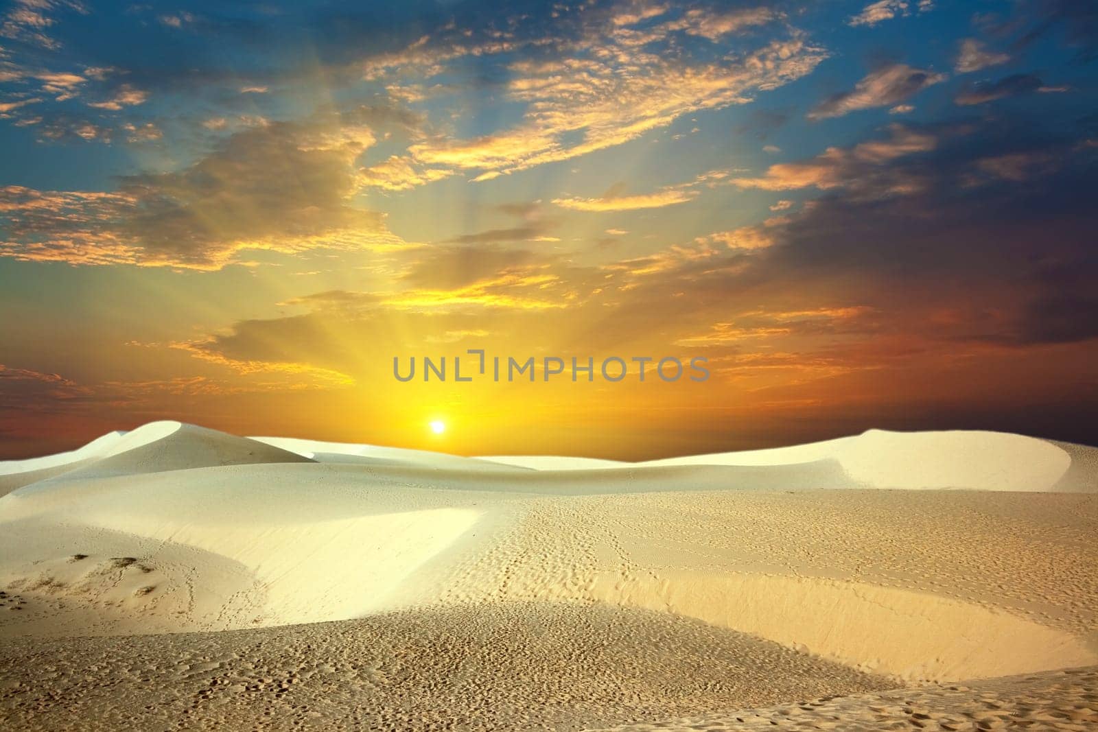 Sandy desert
