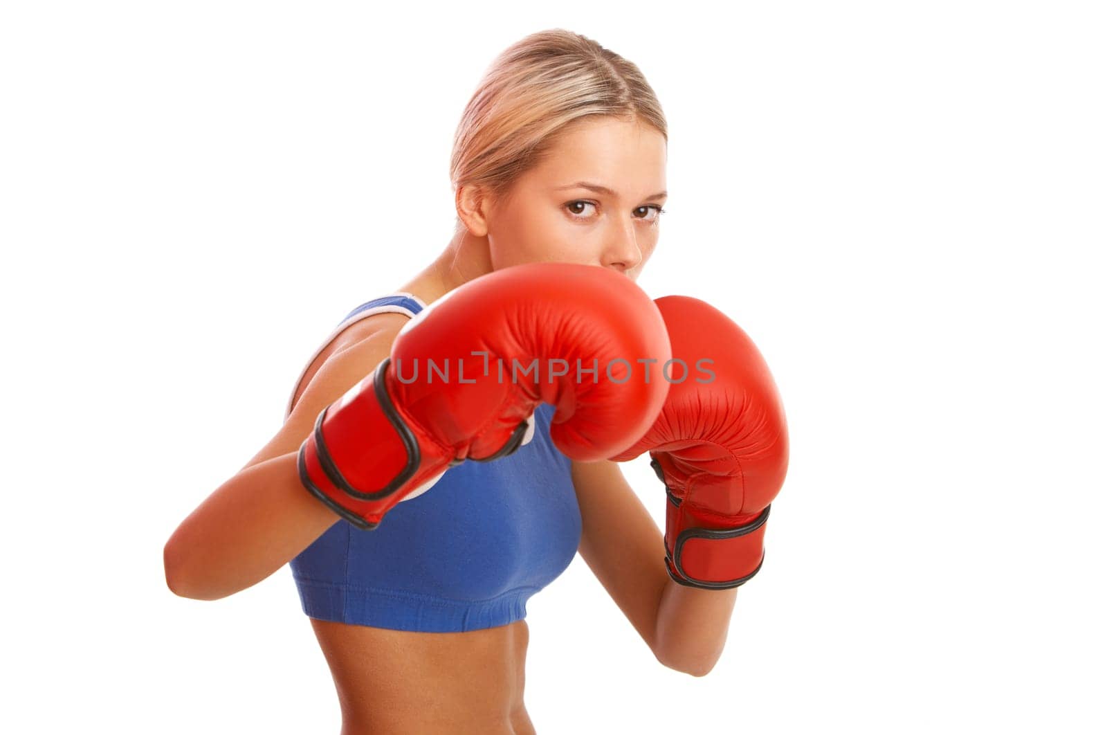 Young beautiful woman during fitness time and exercising