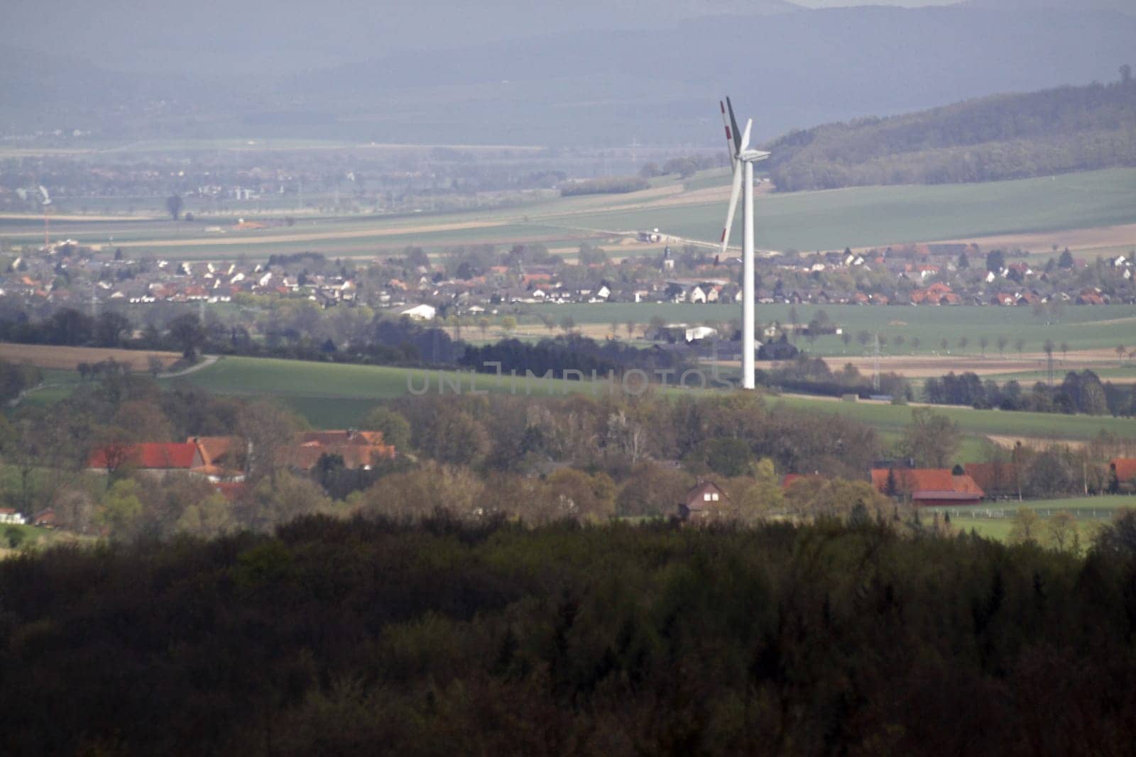 View of the Weser Uplands (Reinerbeck)