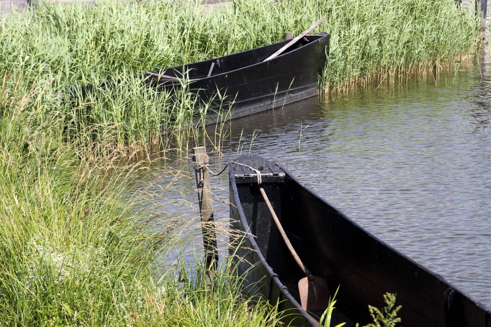 Old fishing boats in Steinhude