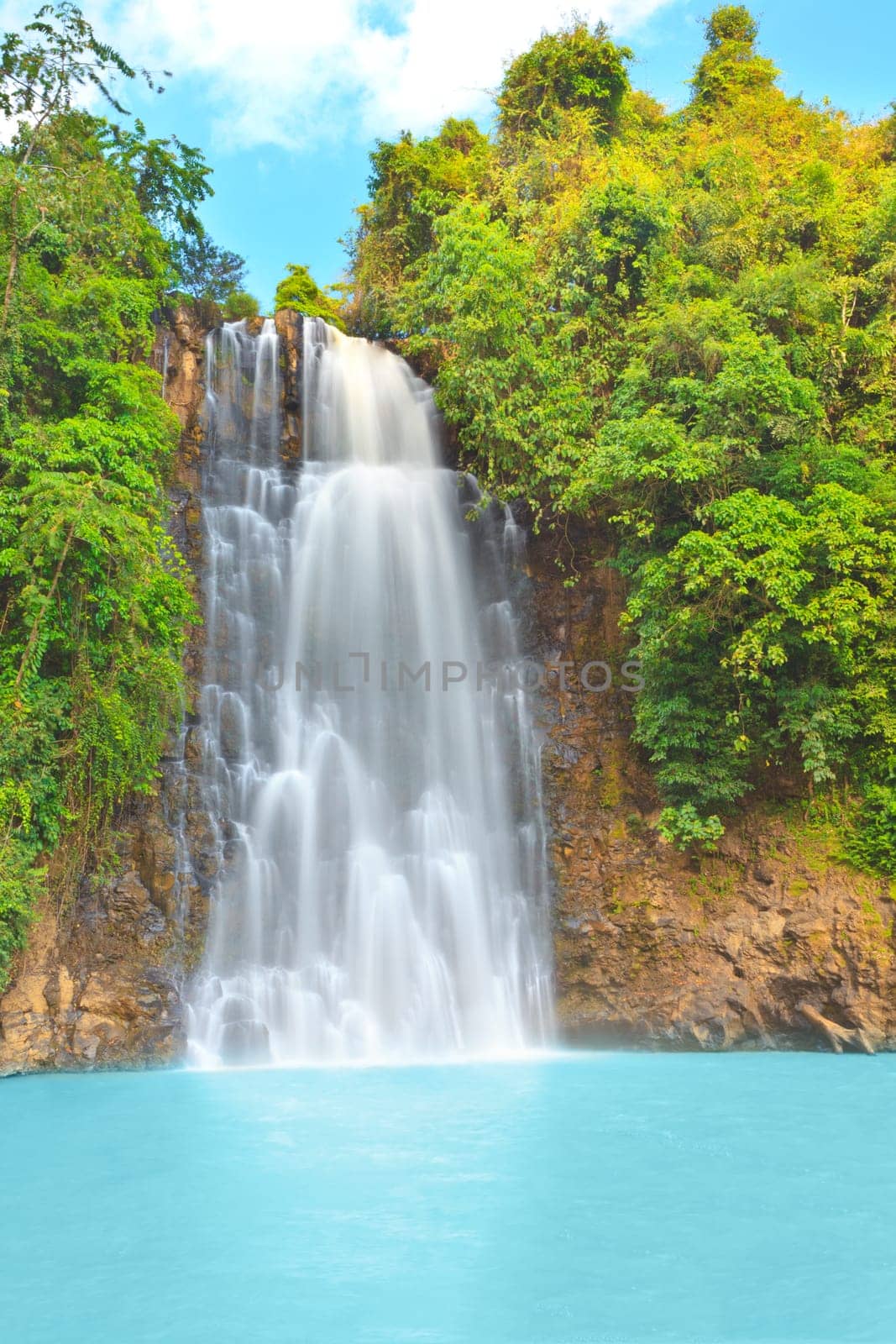 Bobla waterfall in central highland of Vietnam