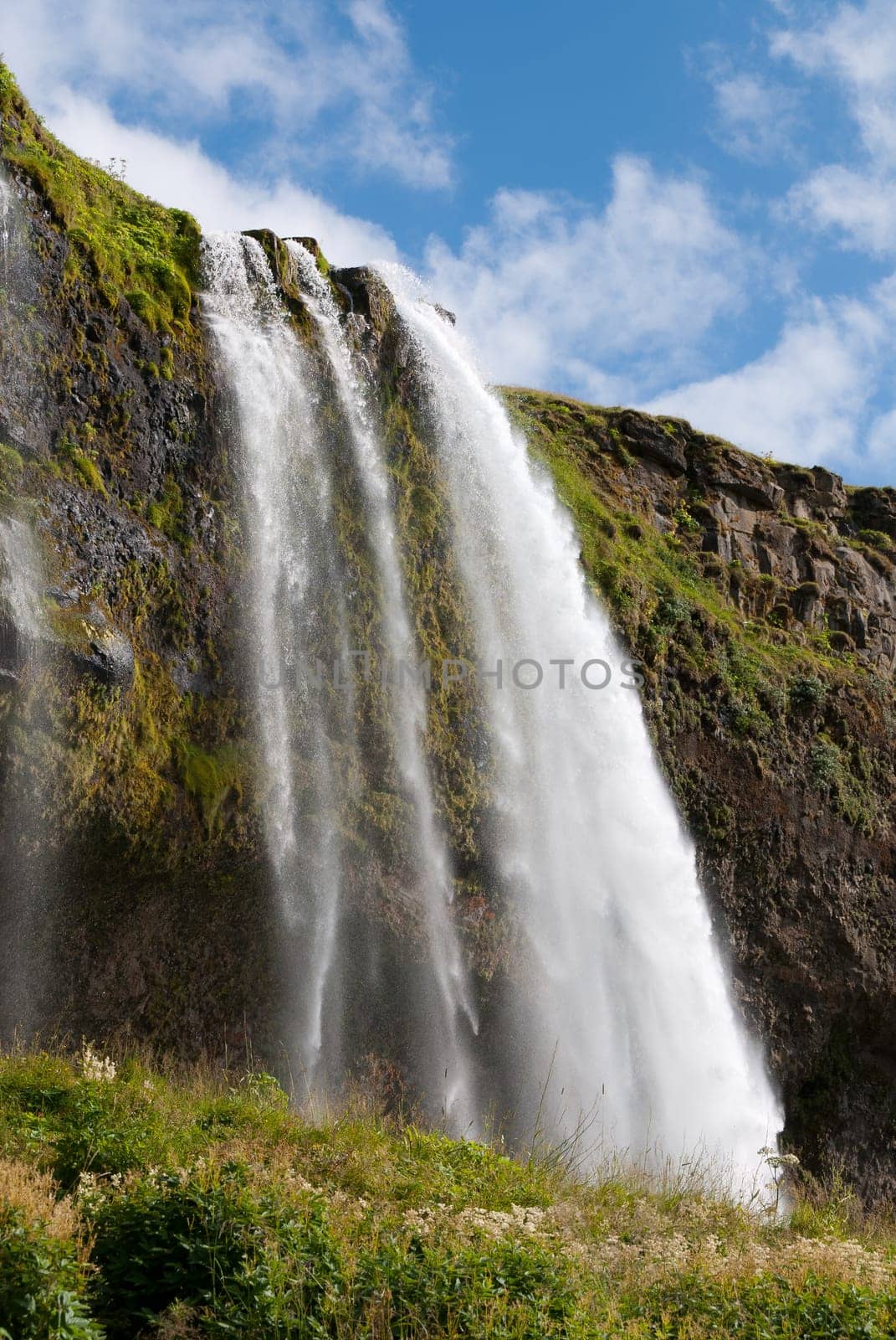 Seljalandsfoss waterfall in southern Iceland