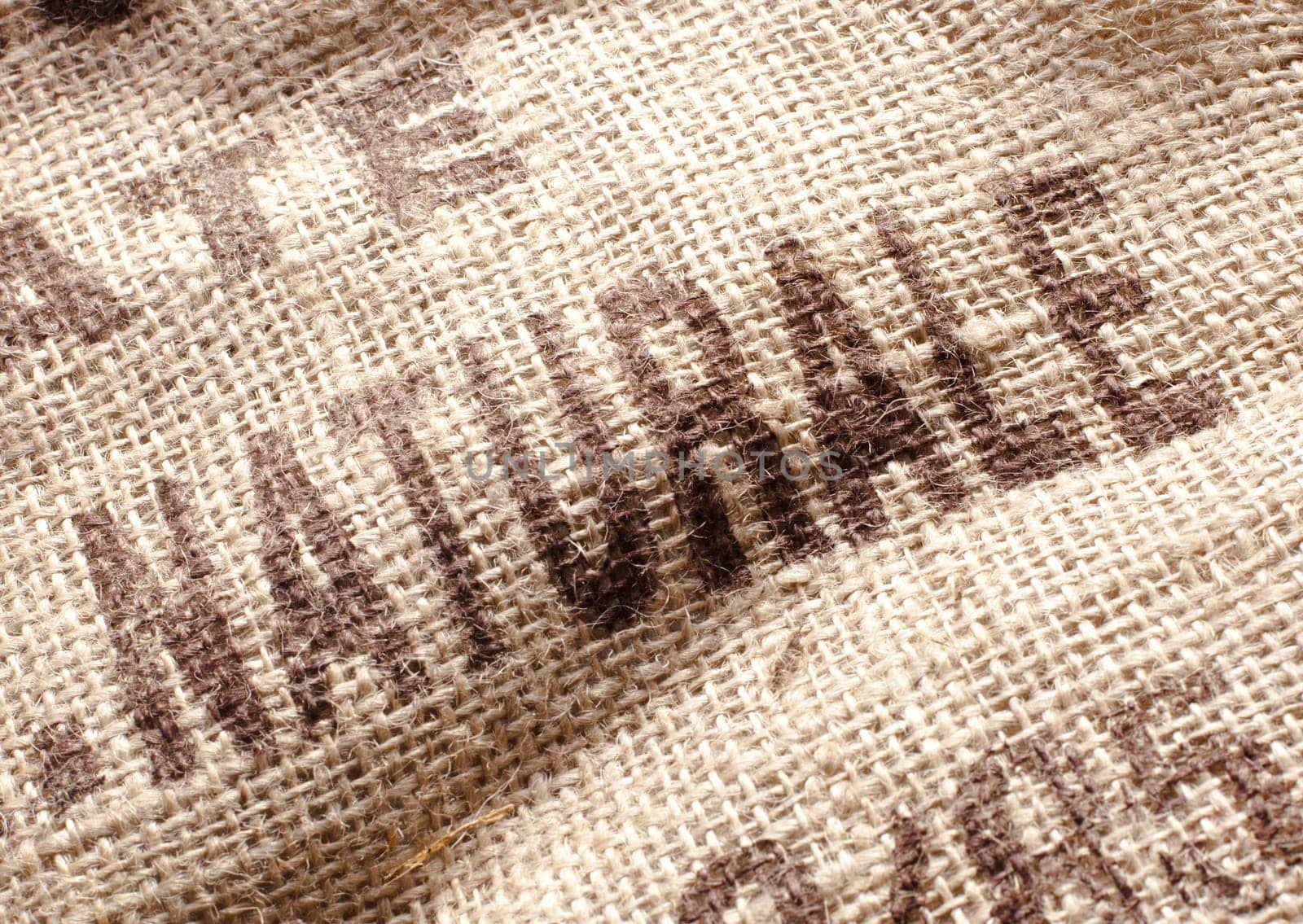 Natural printed on a coffee bag. For your own ideas