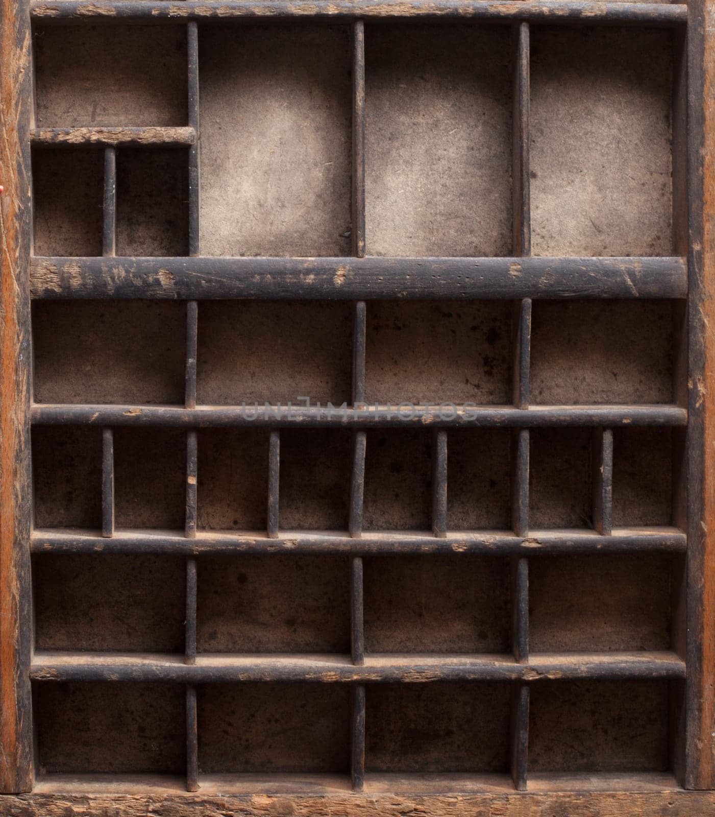 an empty old letterbox for your own ideas