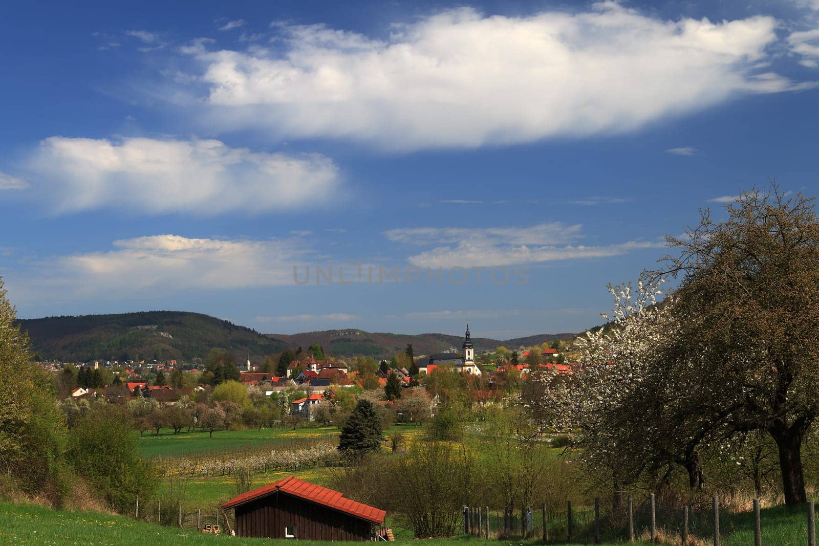 View towards Pretzfeld