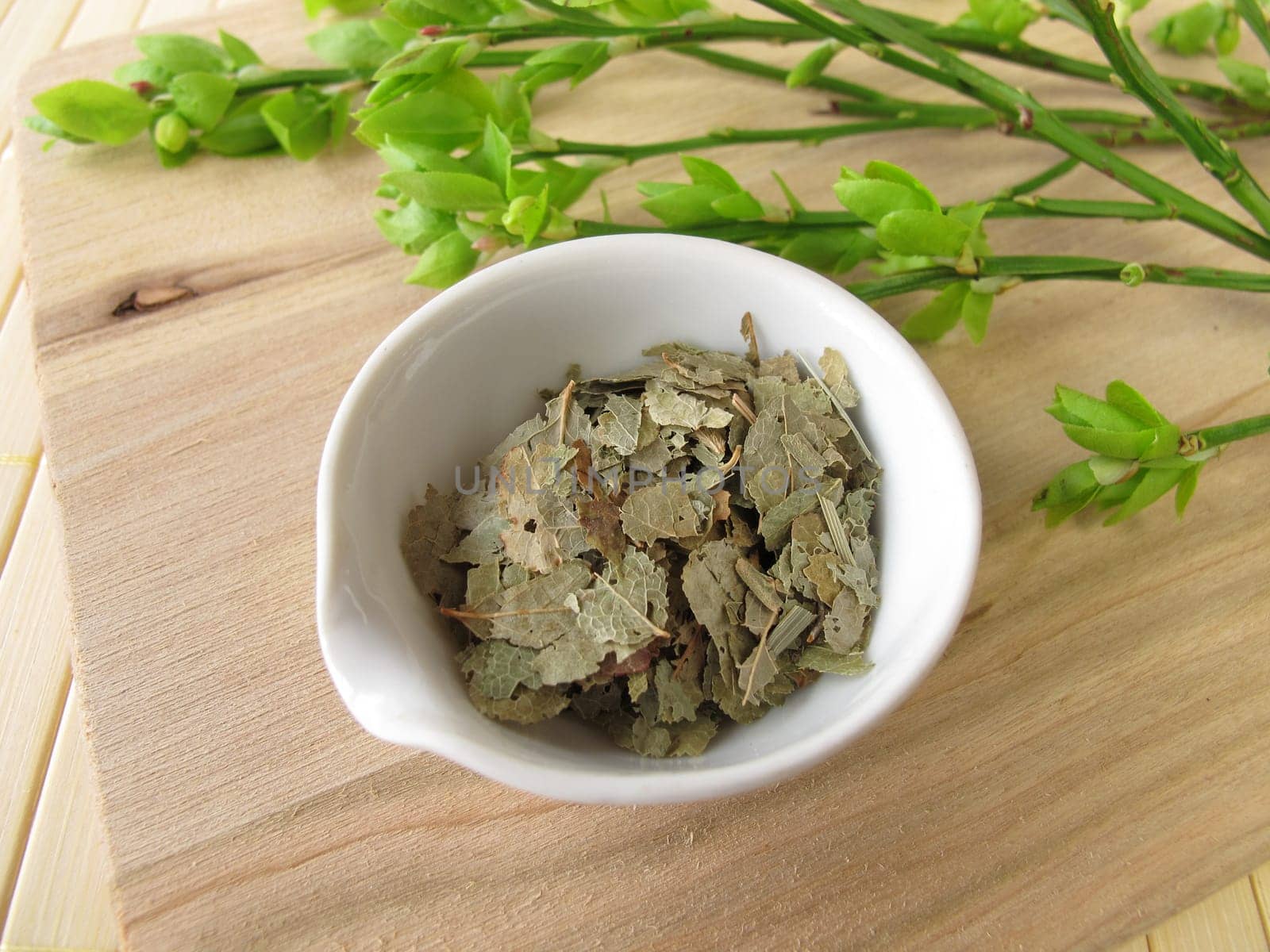 Blueberry leaves,Myrtilli folium