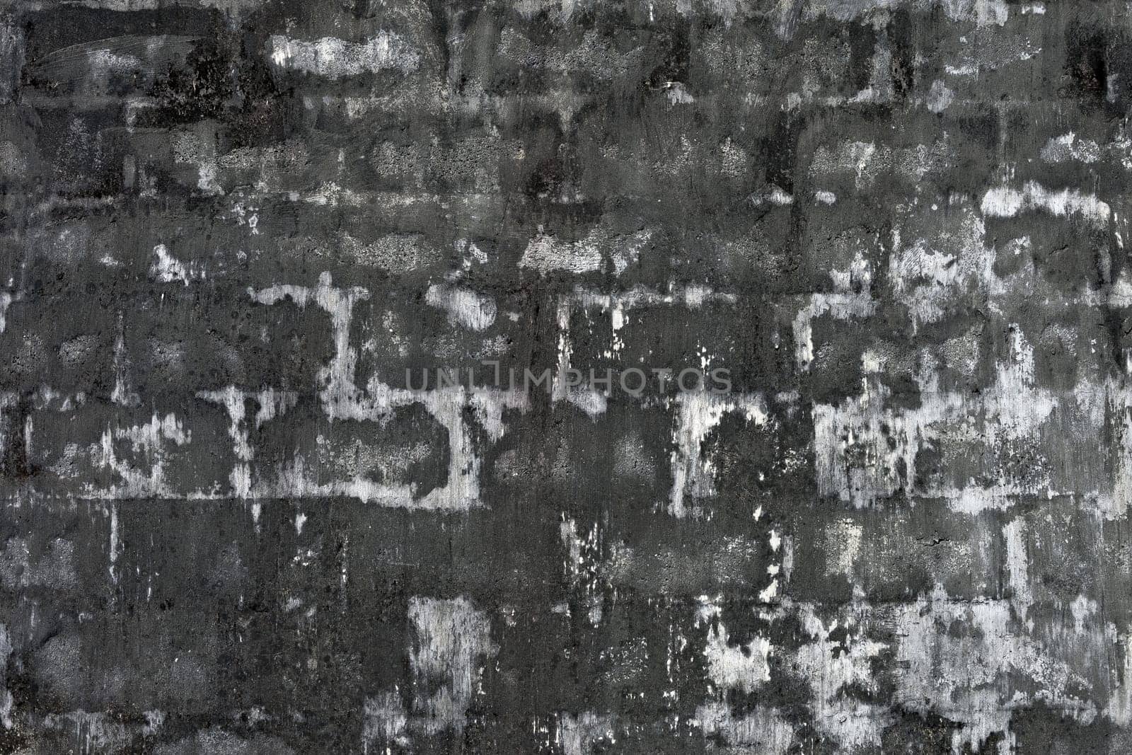 The high detailed rough white brick wall