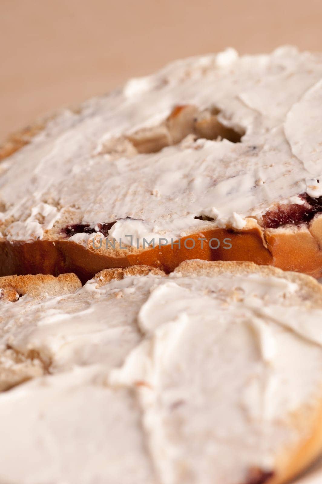 Close up of Bagel