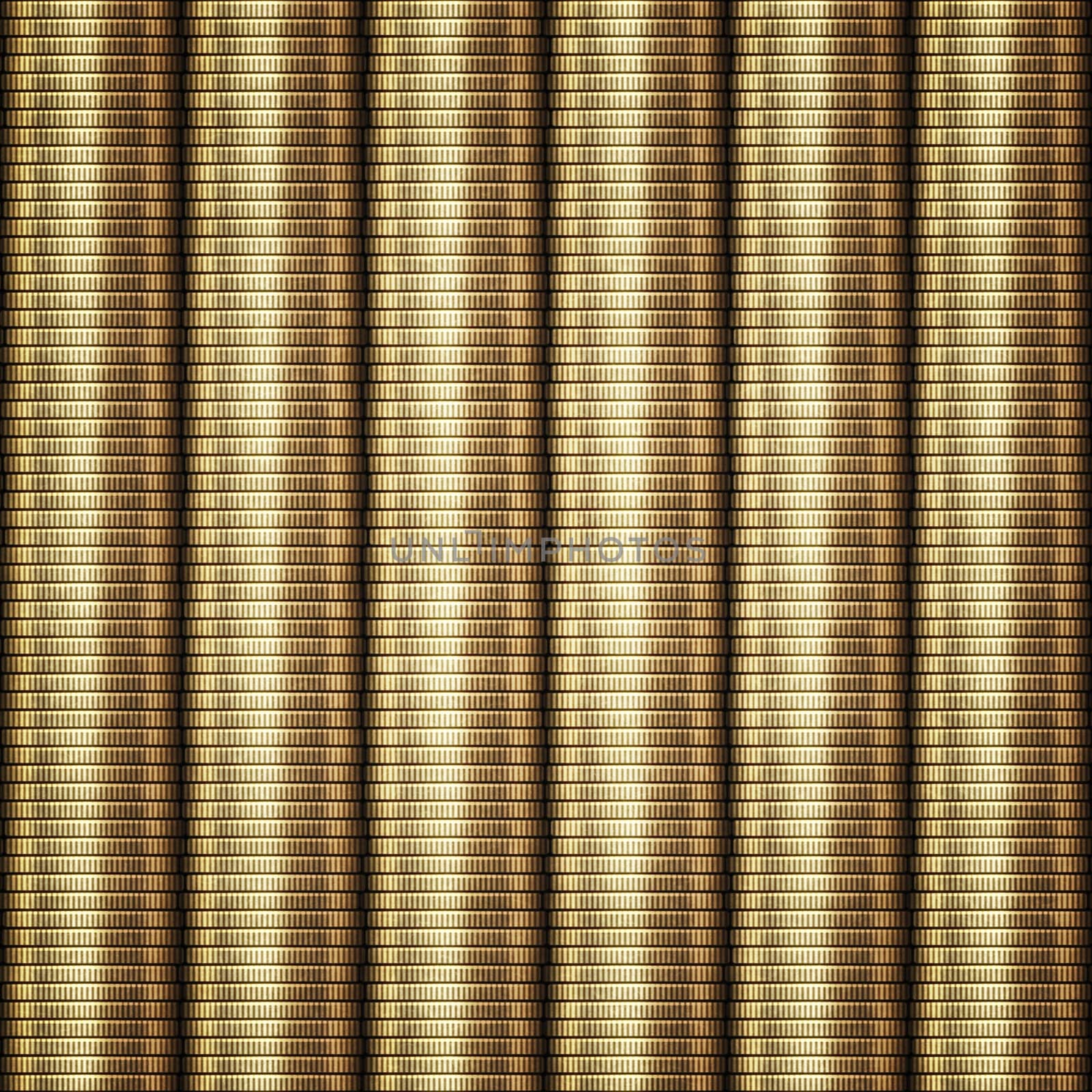 great background of rows of coins