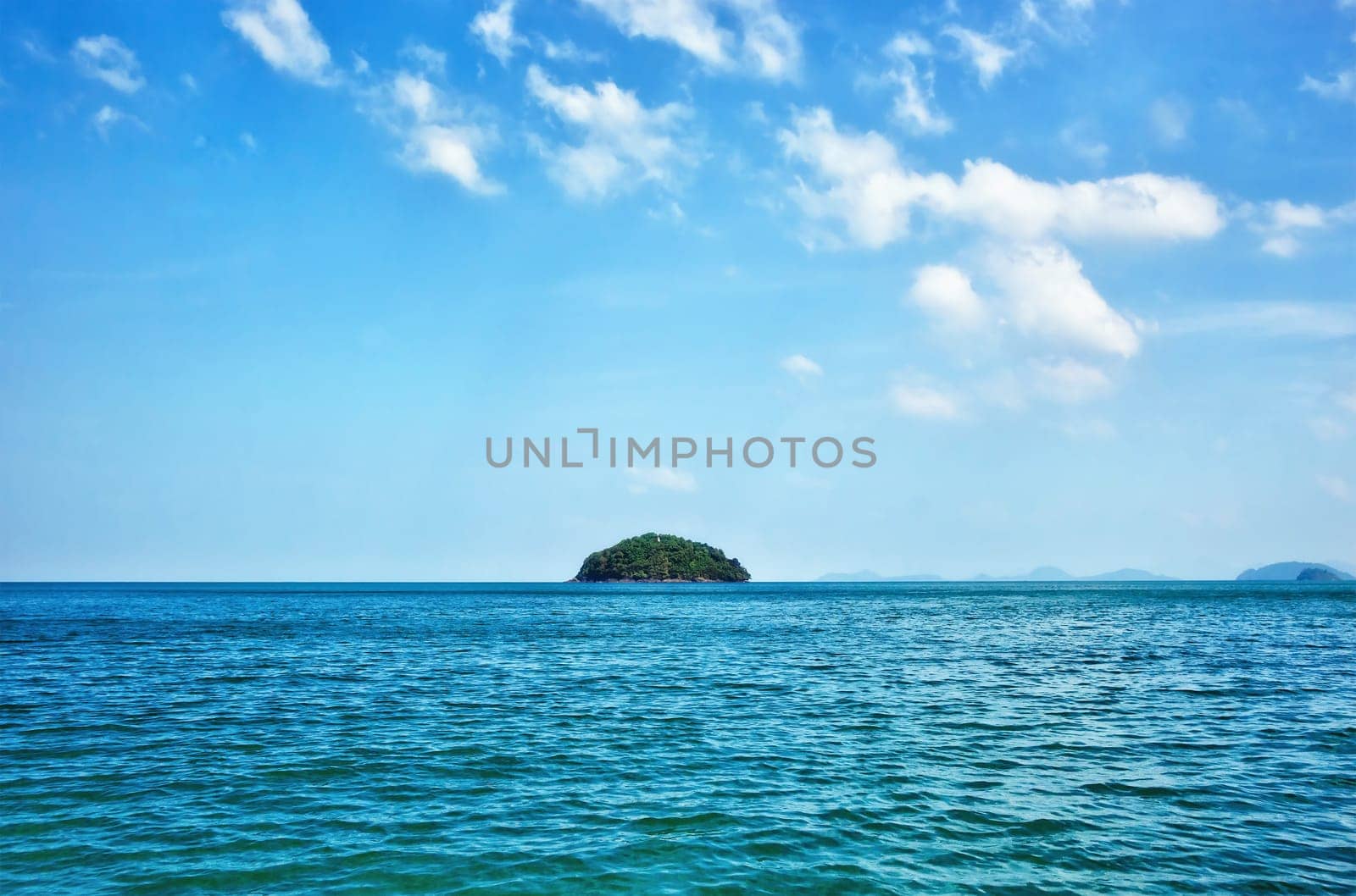 beautiful desert tropical island in the andaman sea