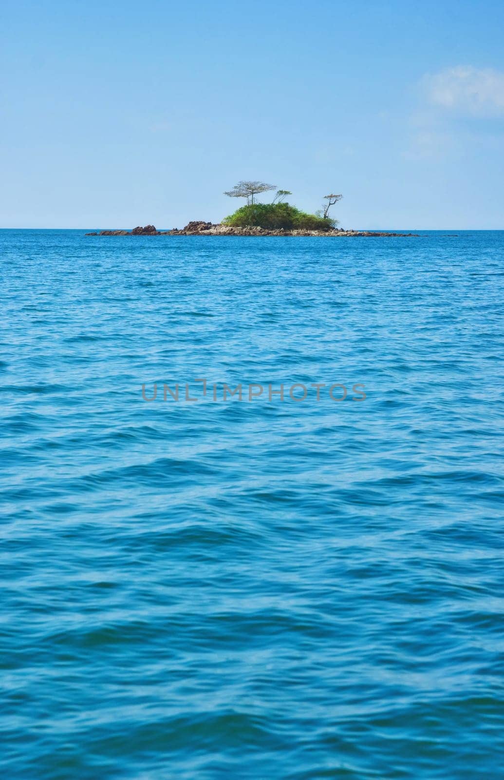 beautiful desert tropical island in the andaman sea