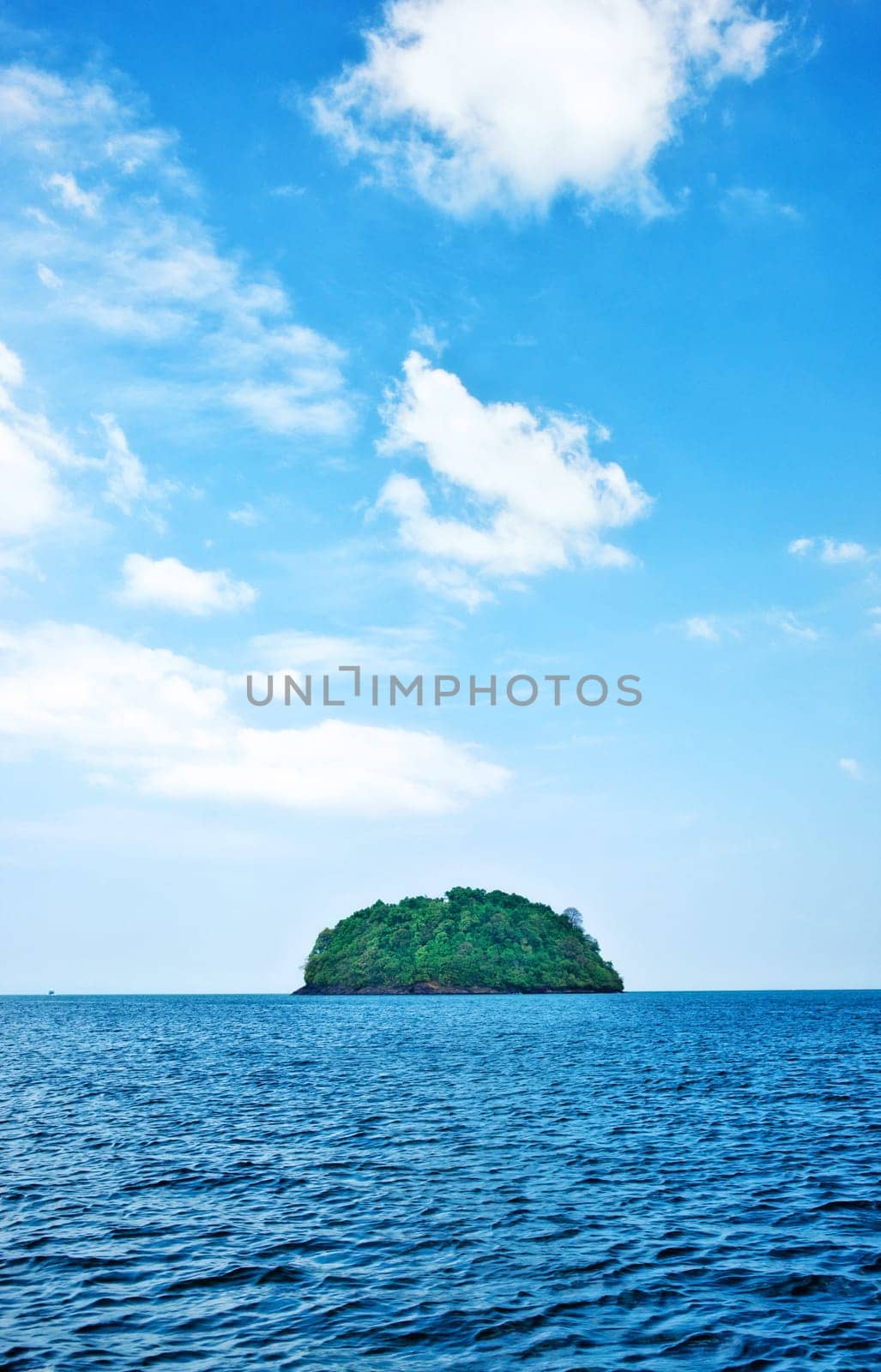 beautiful desert tropical island in the andaman sea