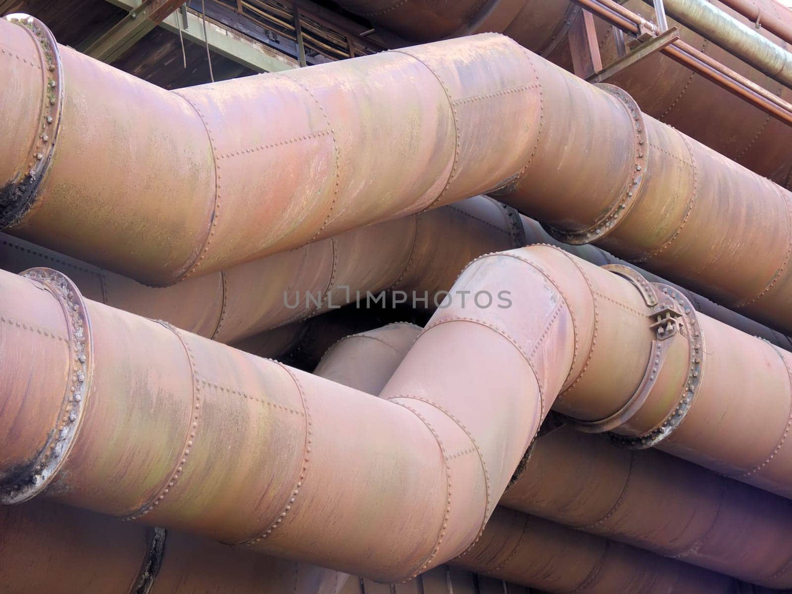 the tube in a factory