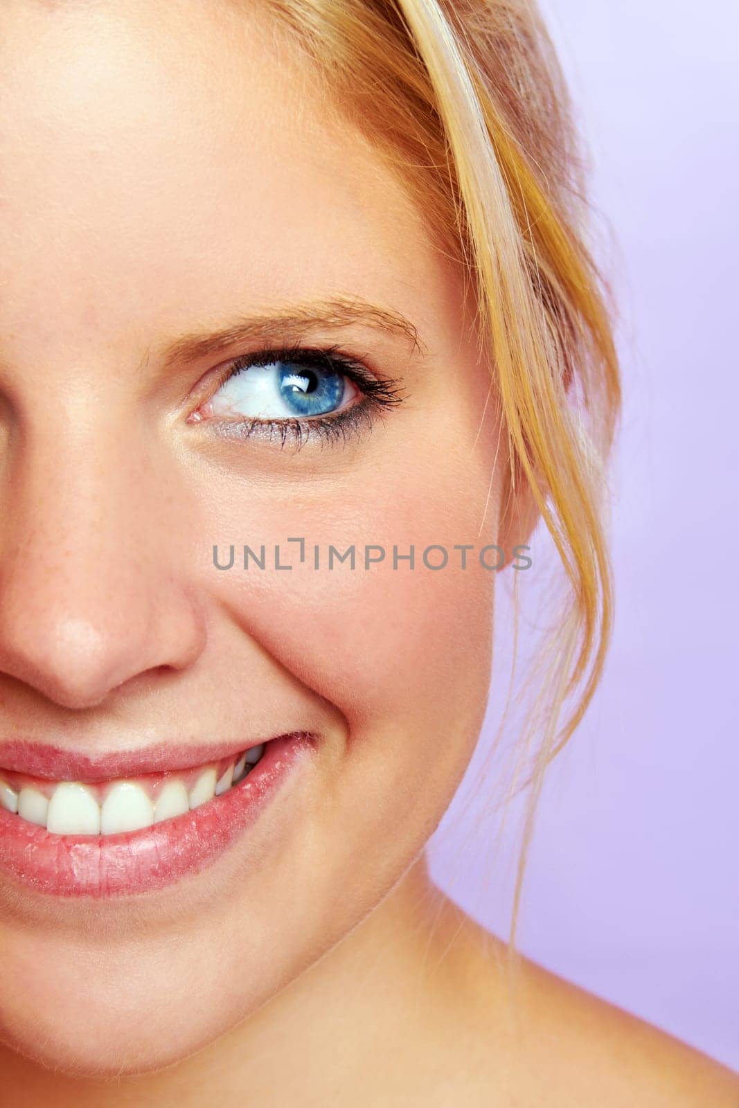 Portrait of a pretty young woman