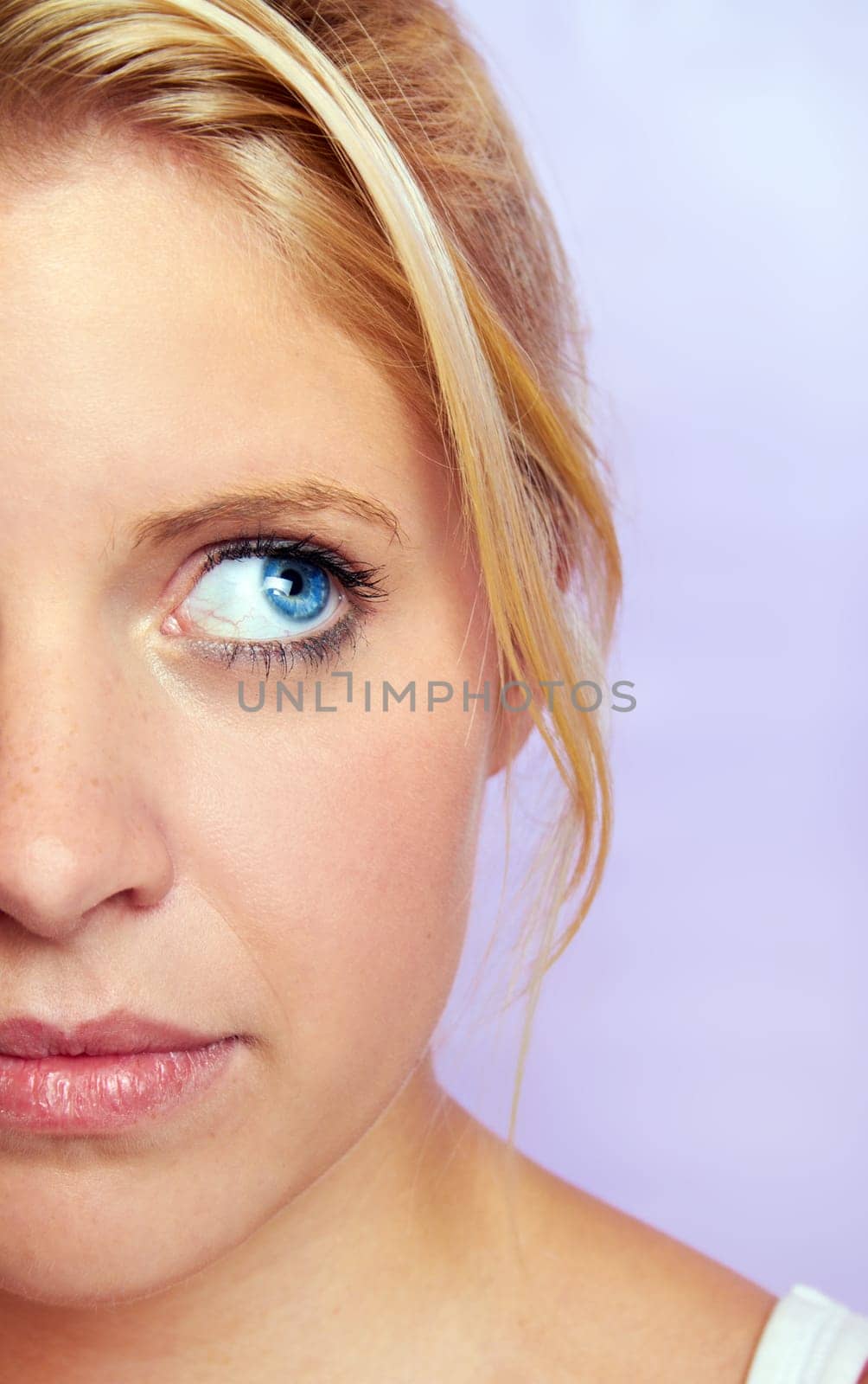 Portrait of a pretty young woman