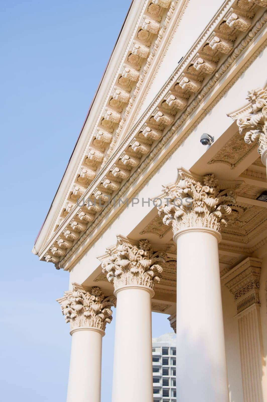 The historic building and cultural heritage of the Stalin era. Cinema stereo. Sochi Rassia