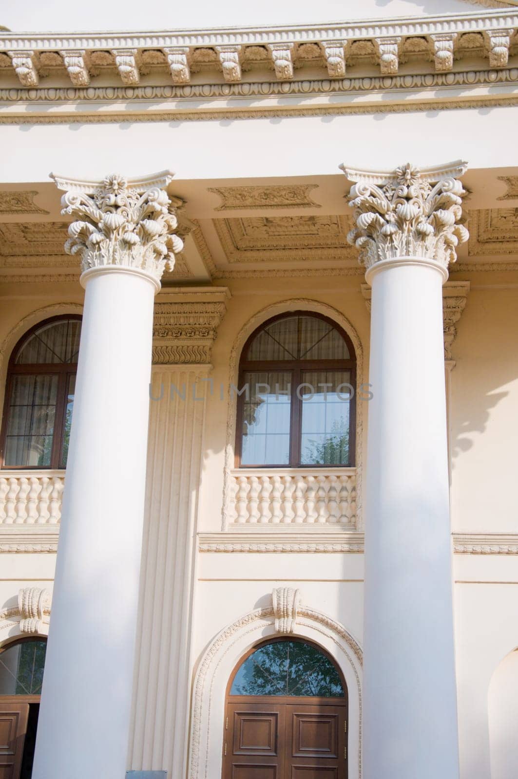 The historic building and cultural heritage of the Stalin era. Cinema stereo. Sochi Rassia