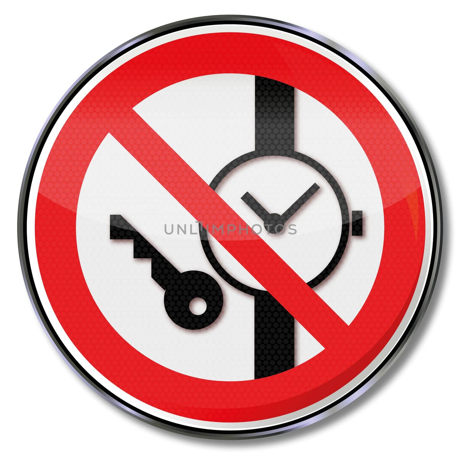 Safety signs,no metal parts