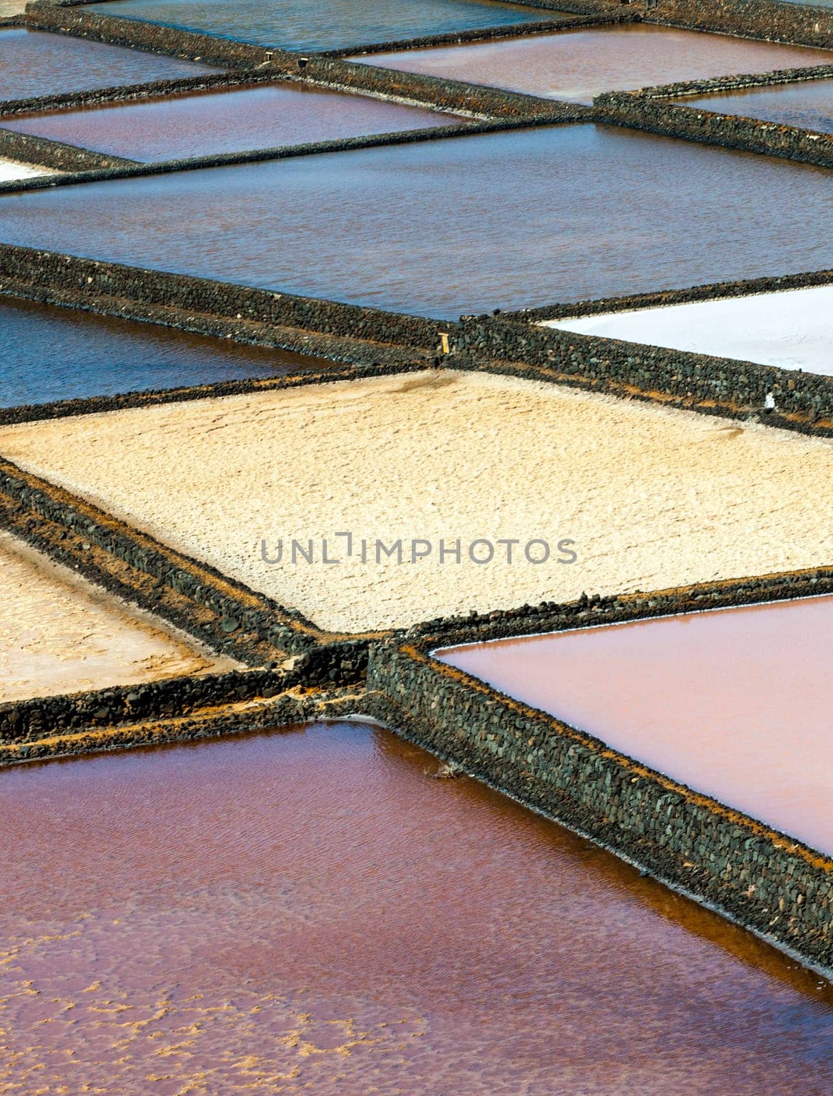 salt basins in saline de Janubio