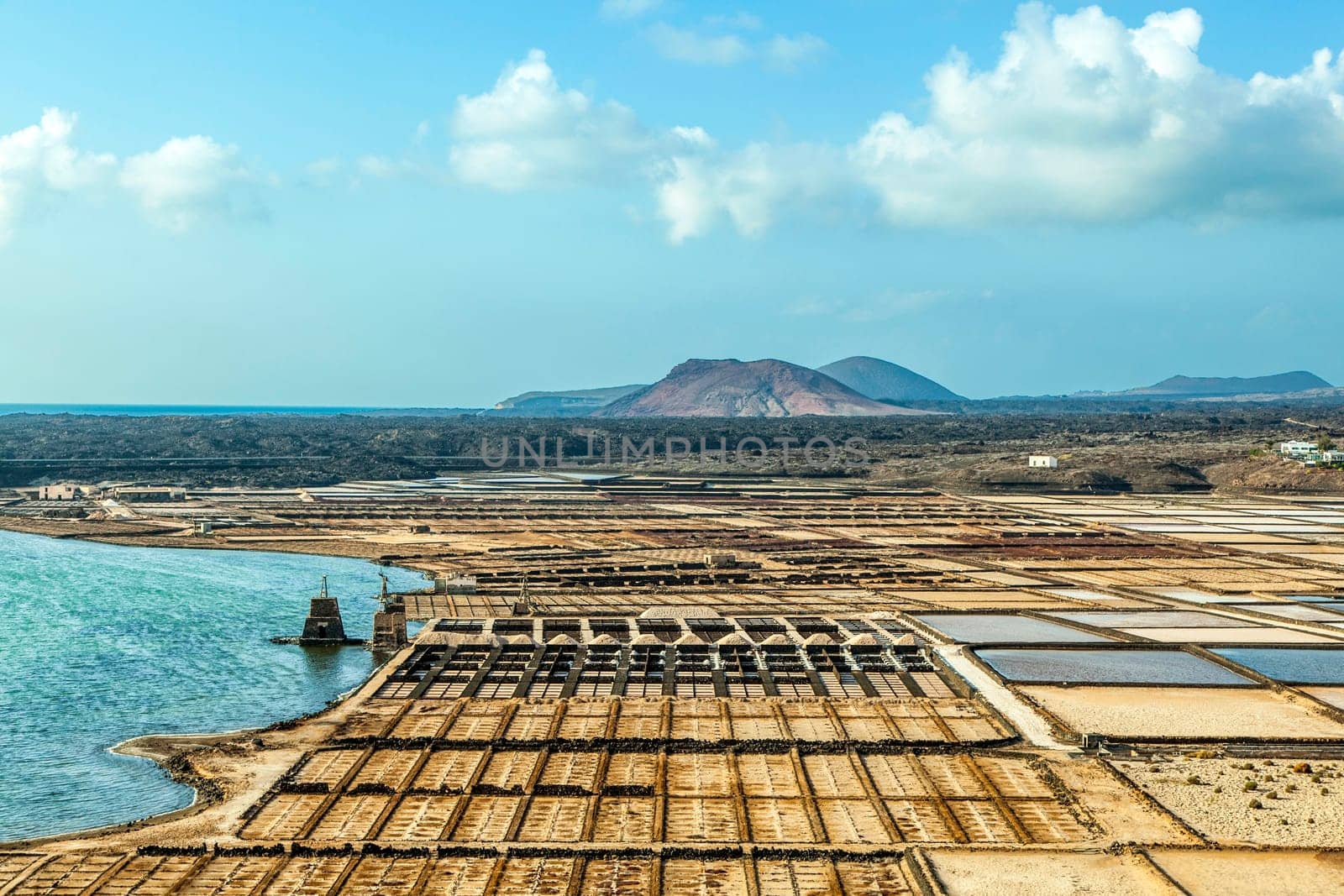 salt basins in saline de Janubio