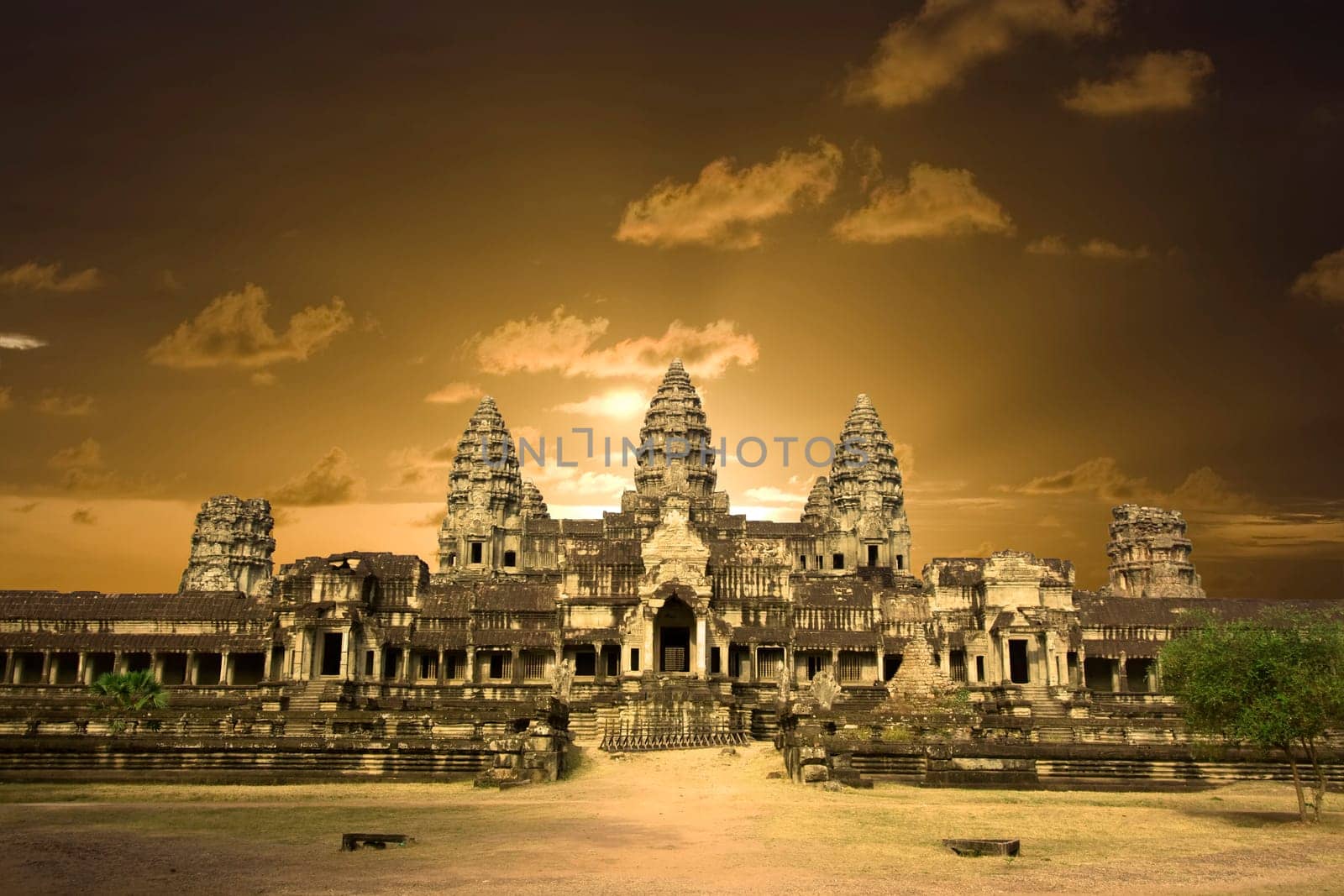Angkor wat. Near Siem Riep. Cambodia