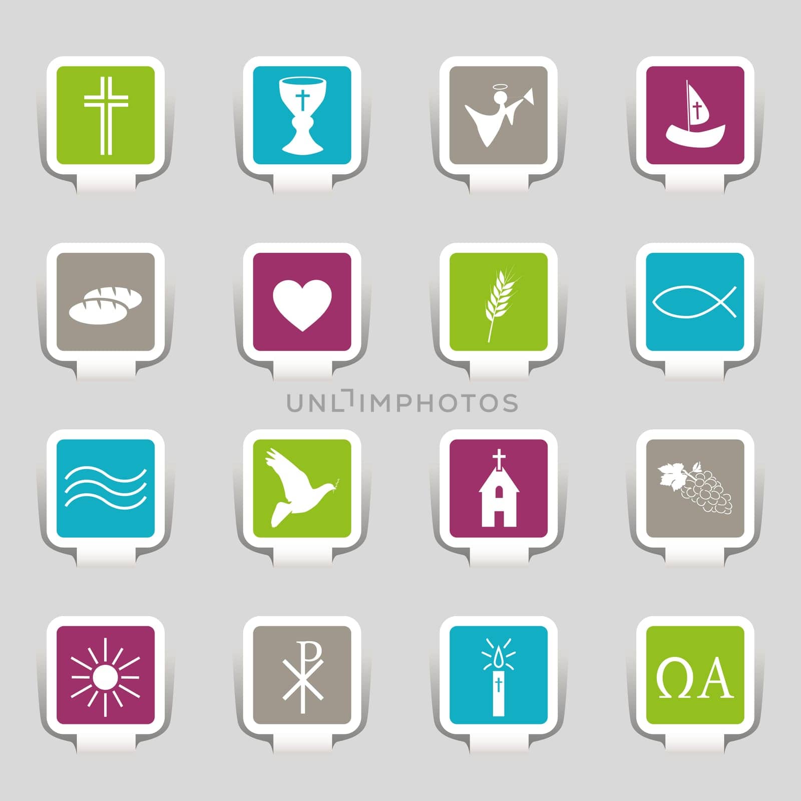 16 Icons Religion