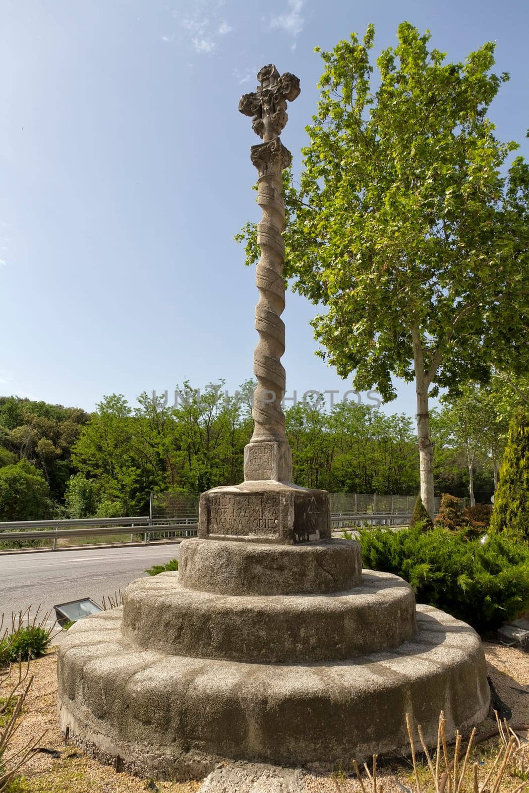 "cruzeiro"" crosses located in the crossroads, Cardedeu, Spain"