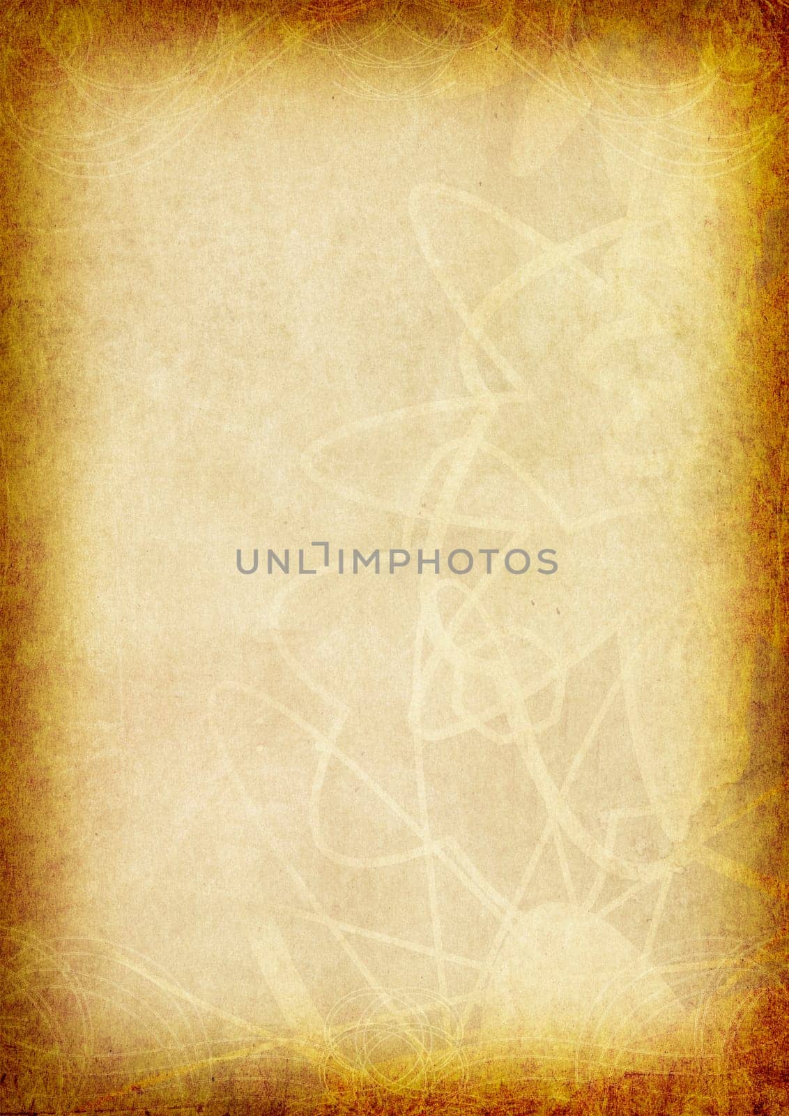 Parchment Ornament Line Grid Template