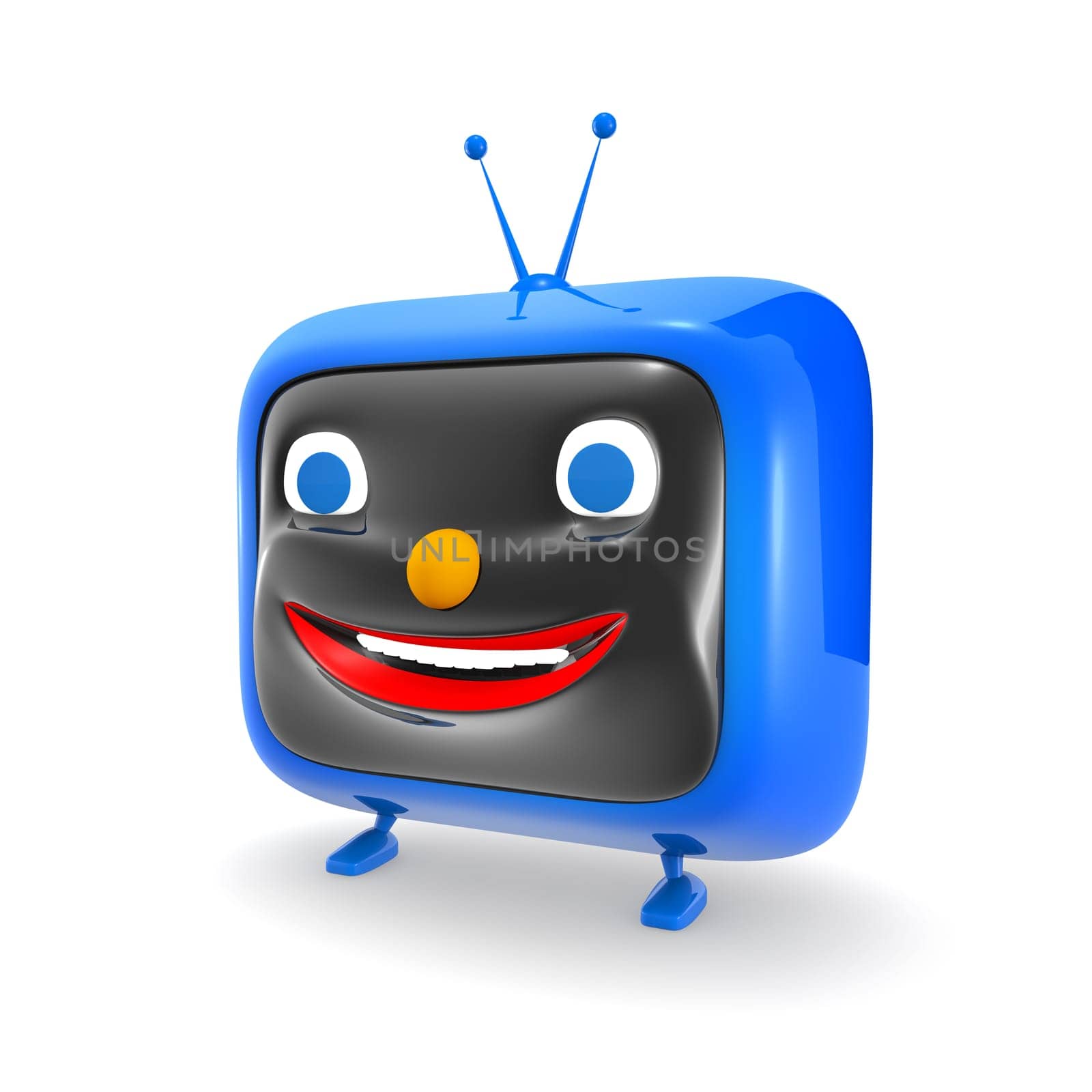 Funny cartoon tv character