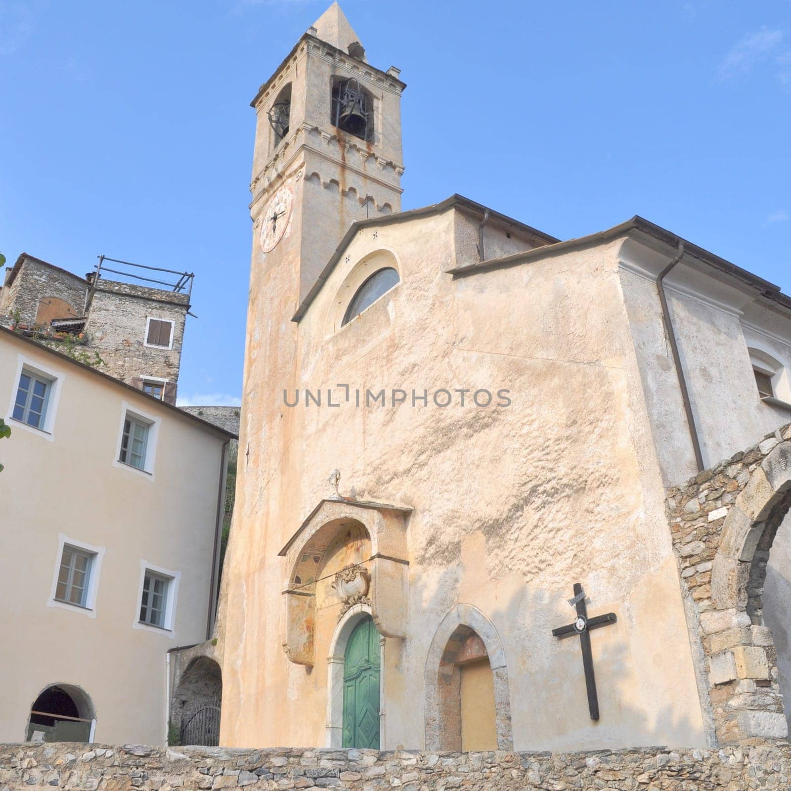City of Castelvecchio di Rocca Barbena, Savona, Liguria, Italy