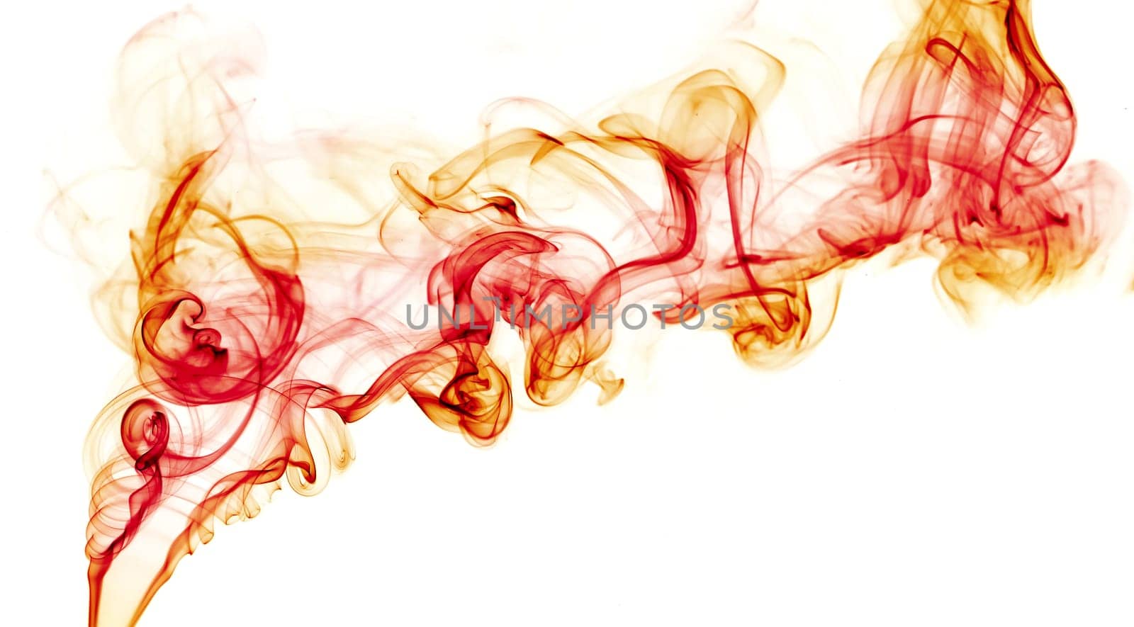 Abstract colorful background made with real smoke