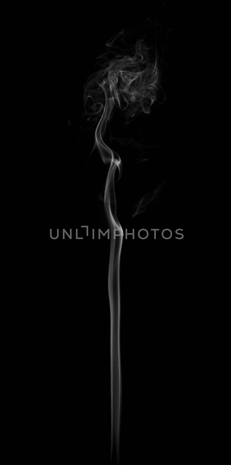 Abstract colorful background made with real smoke