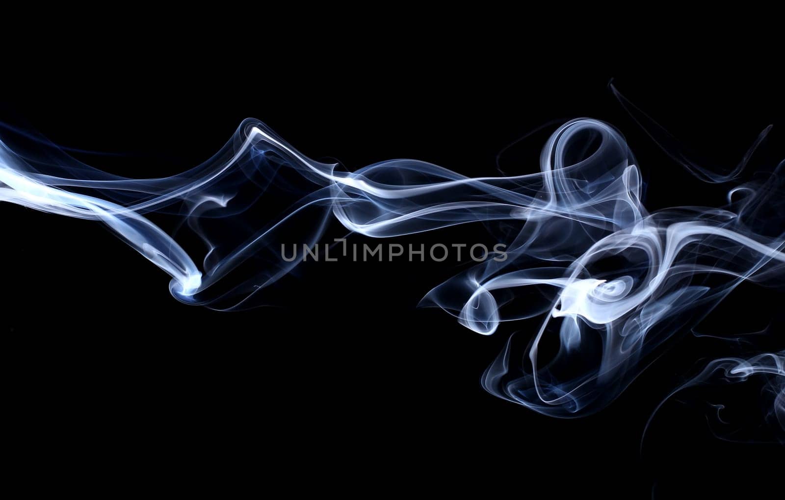 Abstract colorful background made with real smoke