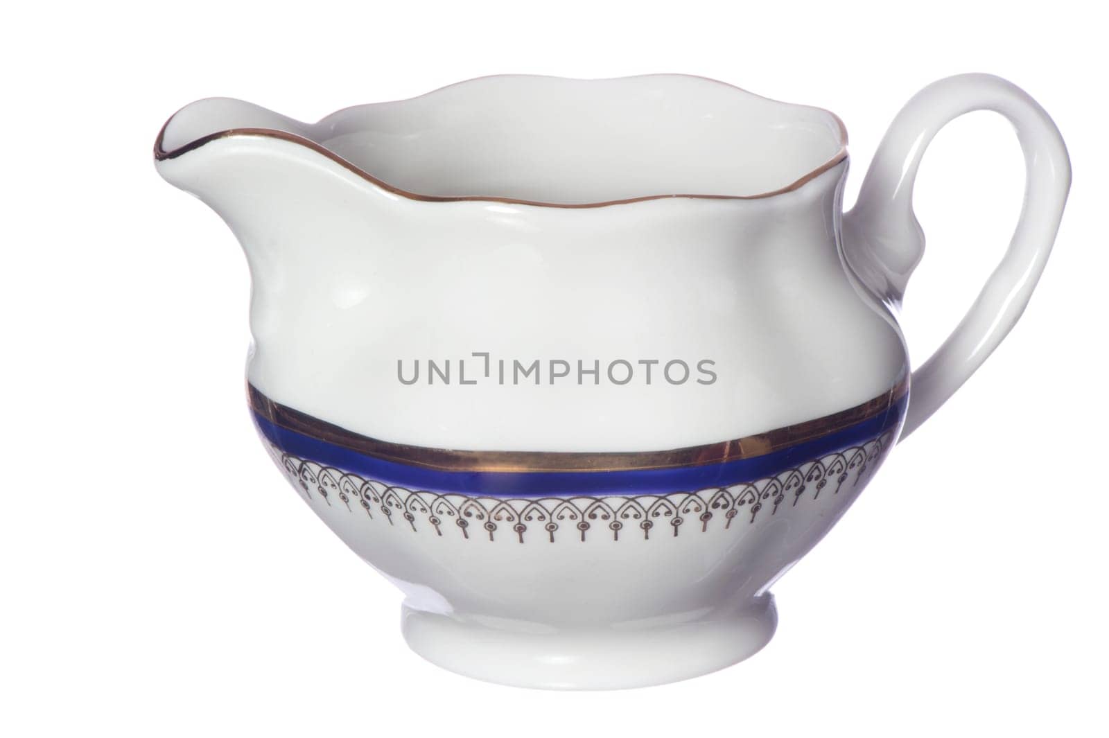 a milk jug on a white background