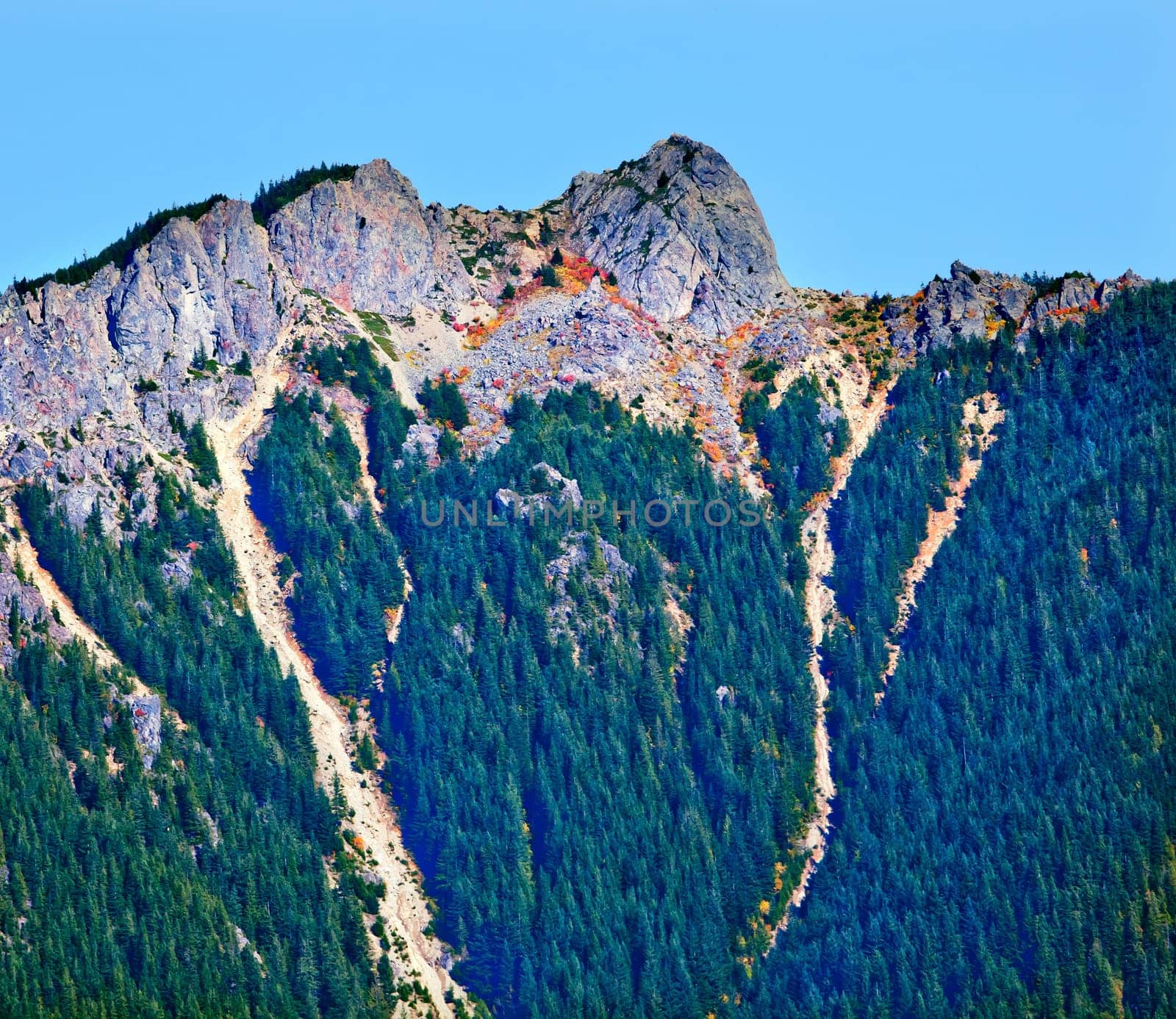 Mount Si Hikers On Top North Bend Washington State Pacific Northwest