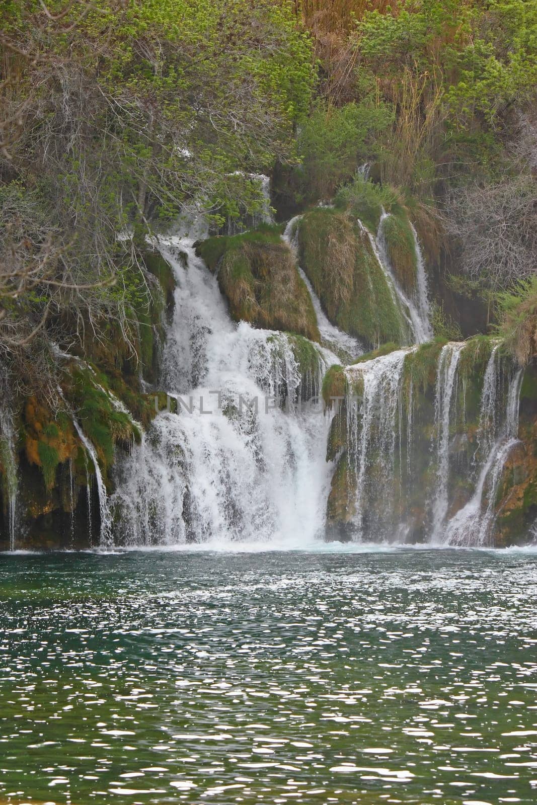 National park Krka, waterfall on Krka river, Croatia
