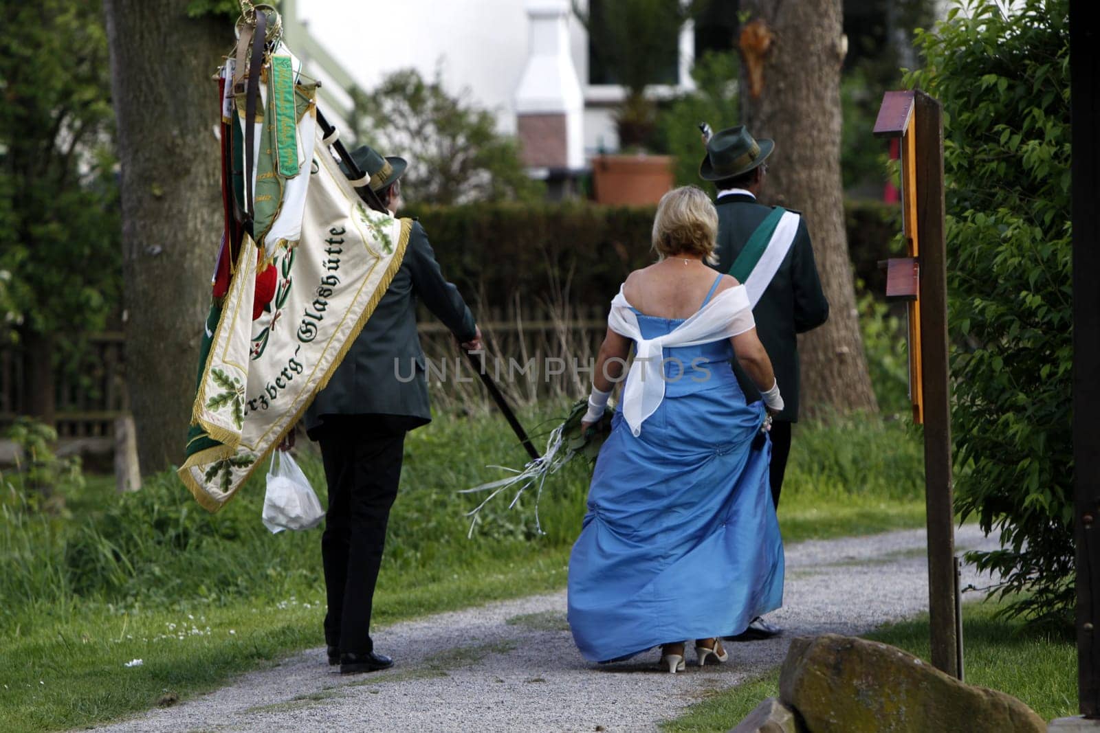 Royal couple from Glashütte in Elbrinxen